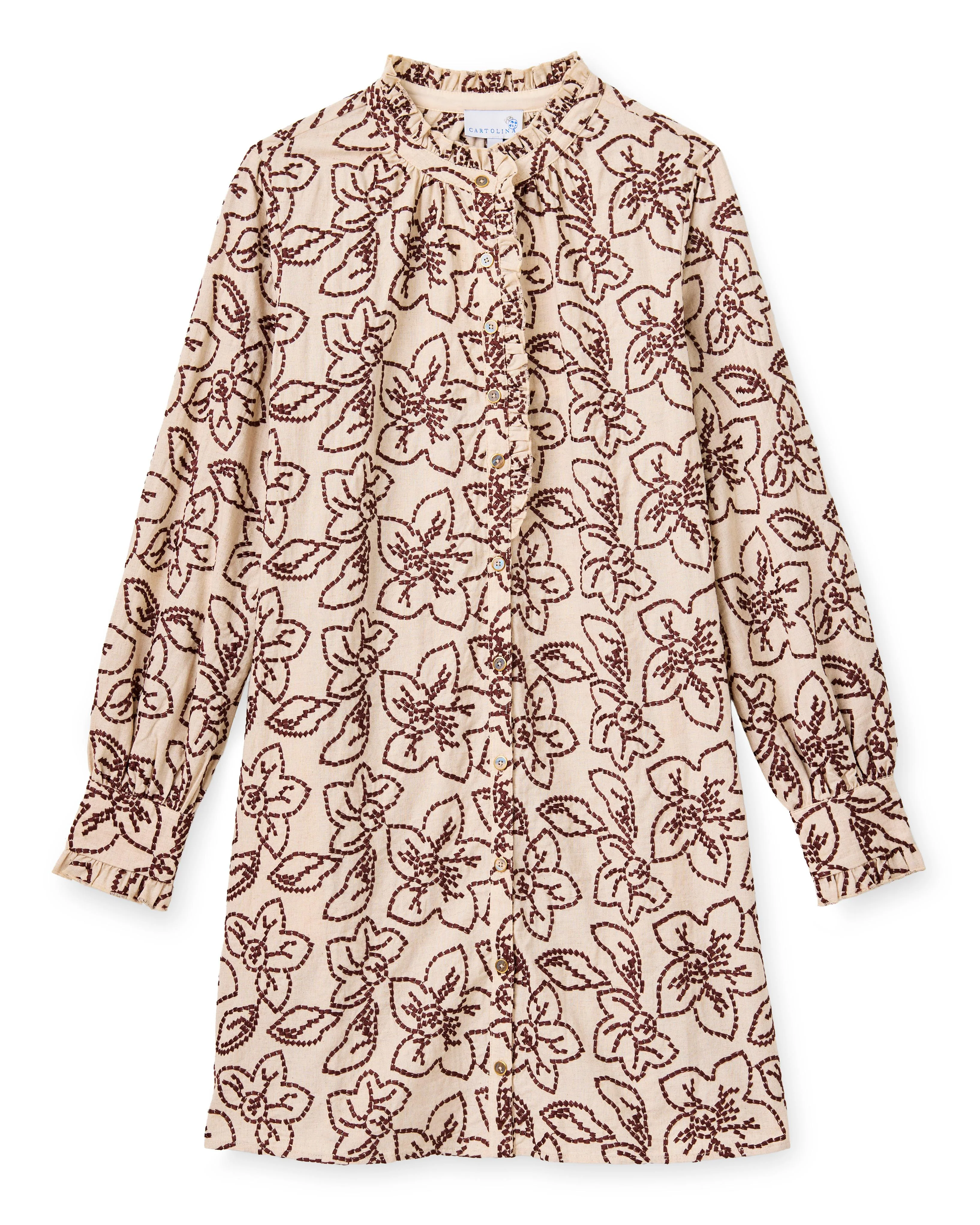 Cartolina - PF26 Ramona Dress - Field Floral Embroidery