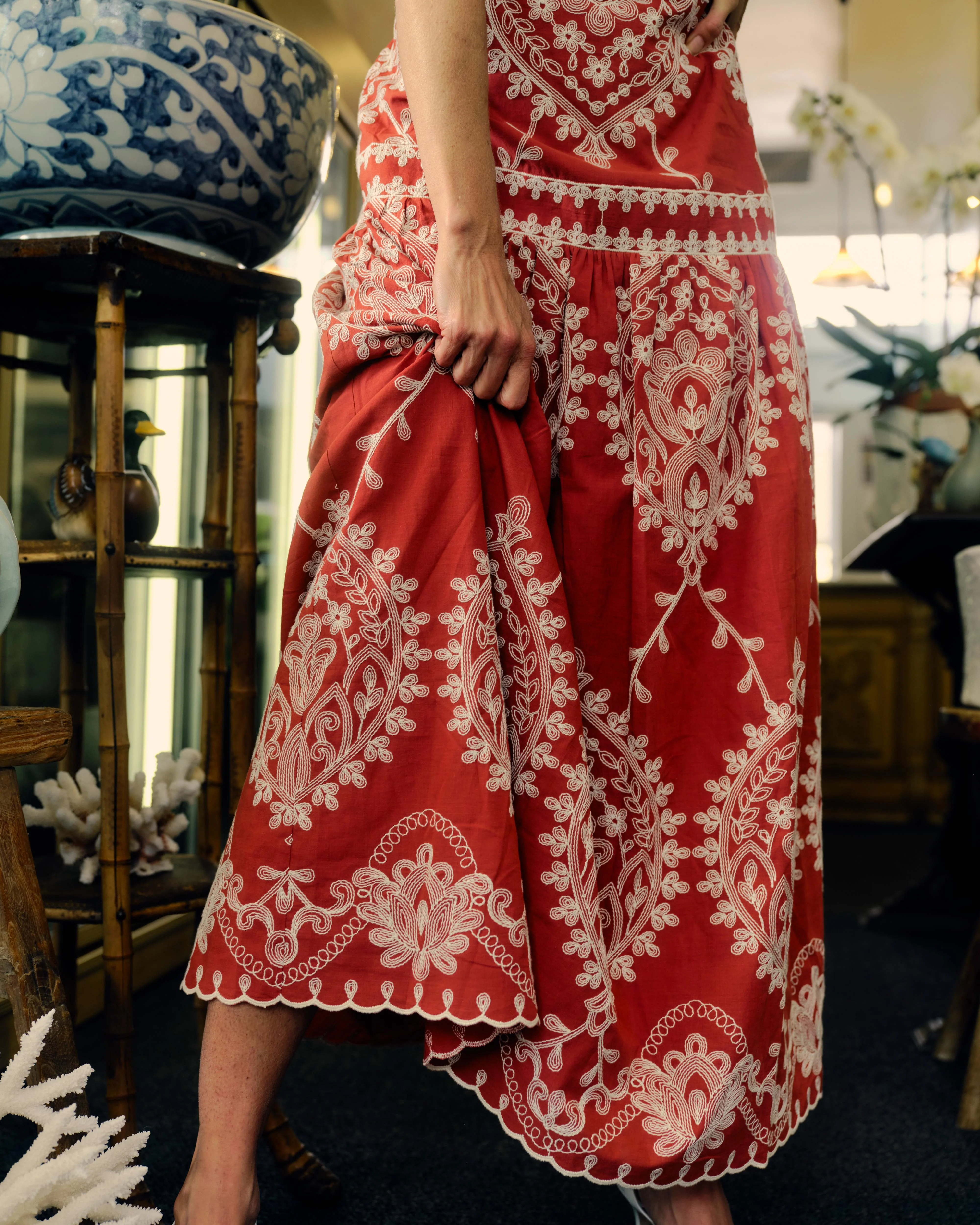 Cartolina - SP26 Adair Midi Dress - Saffron - Image 4