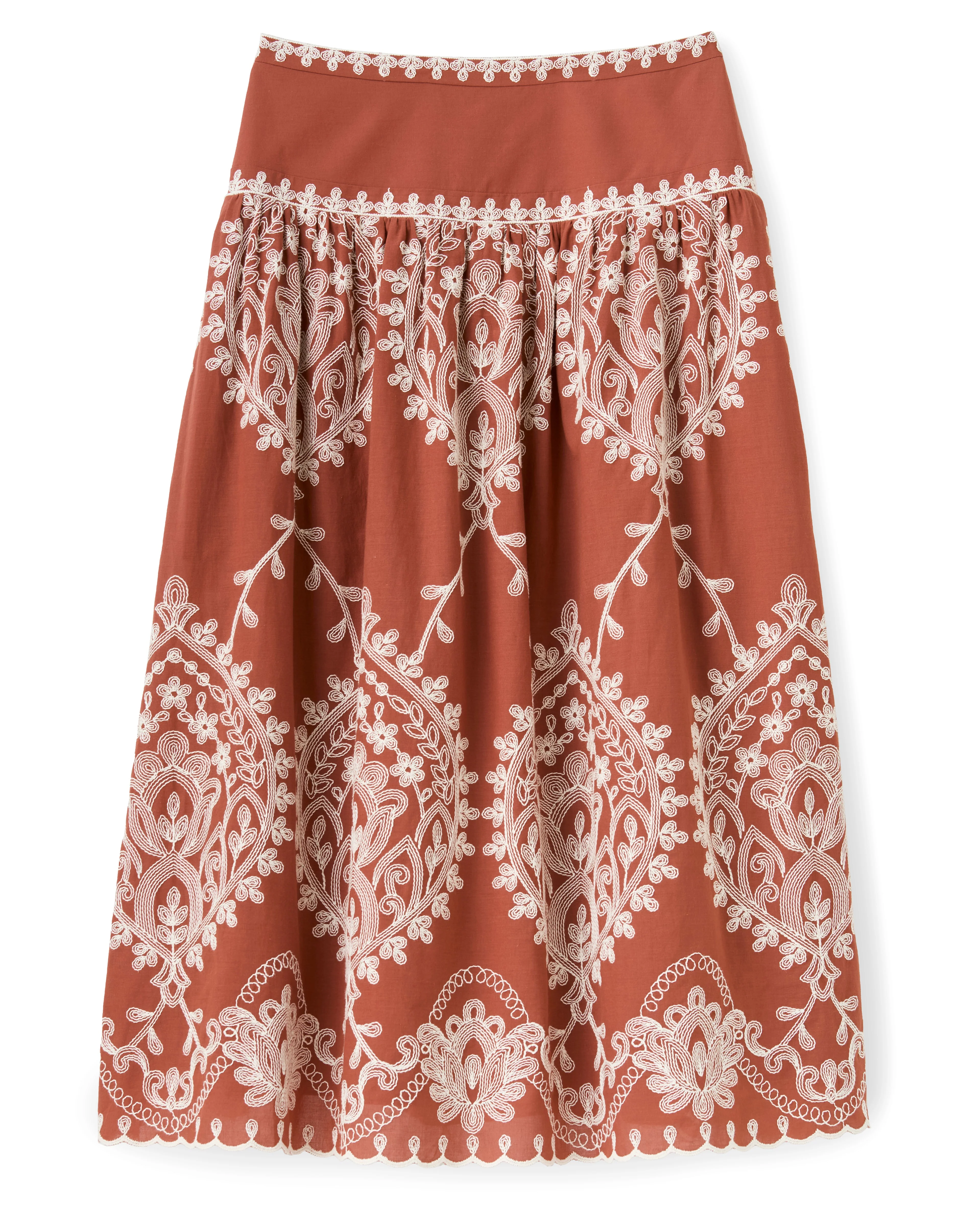 Cartolina - SP26 Georgia Midi Skirt - Saffron