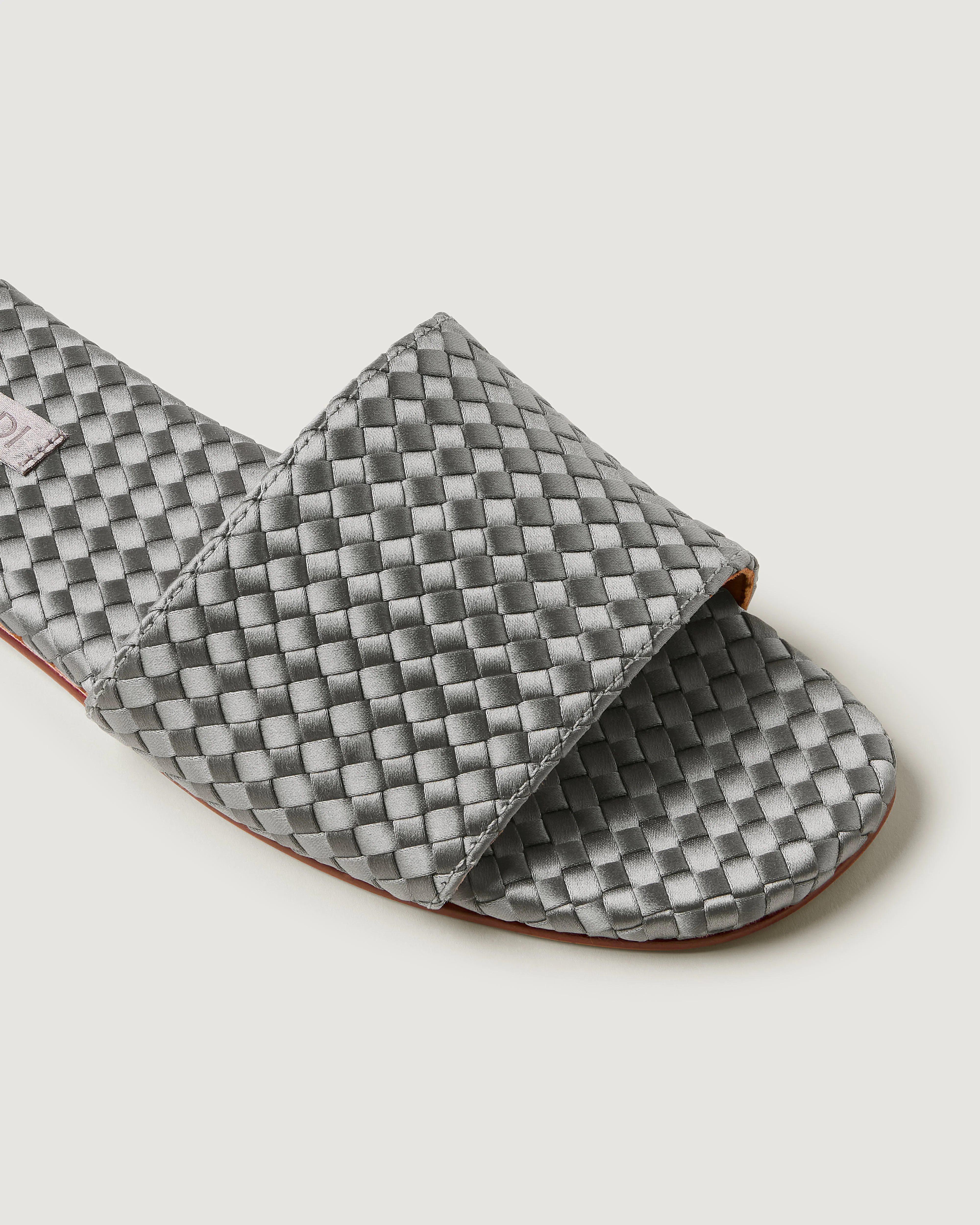 Cartolina - St. Barths Slide Satin | Graphite - Image 2