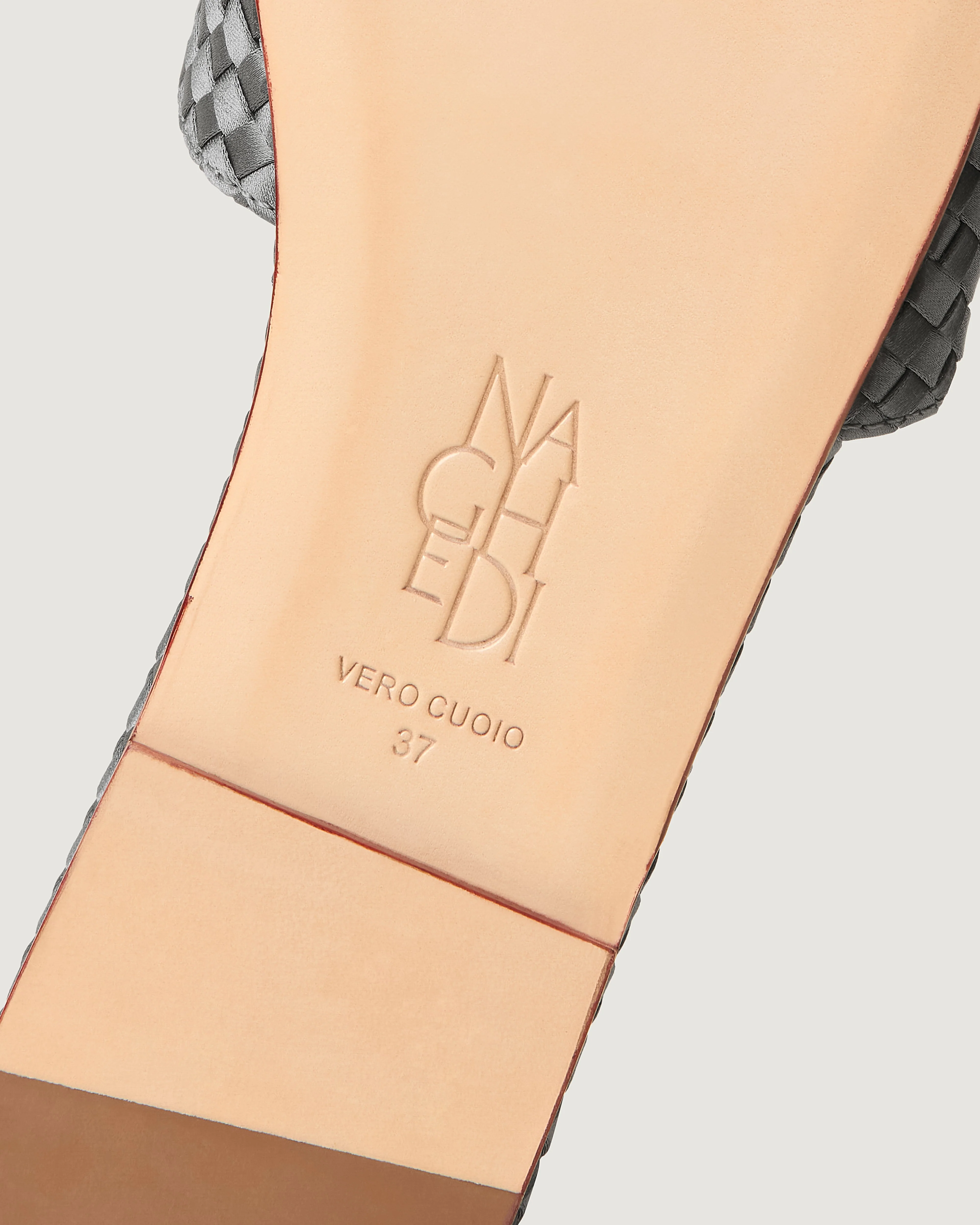 Cartolina - St. Barths Slide Satin | Graphite - Image 4