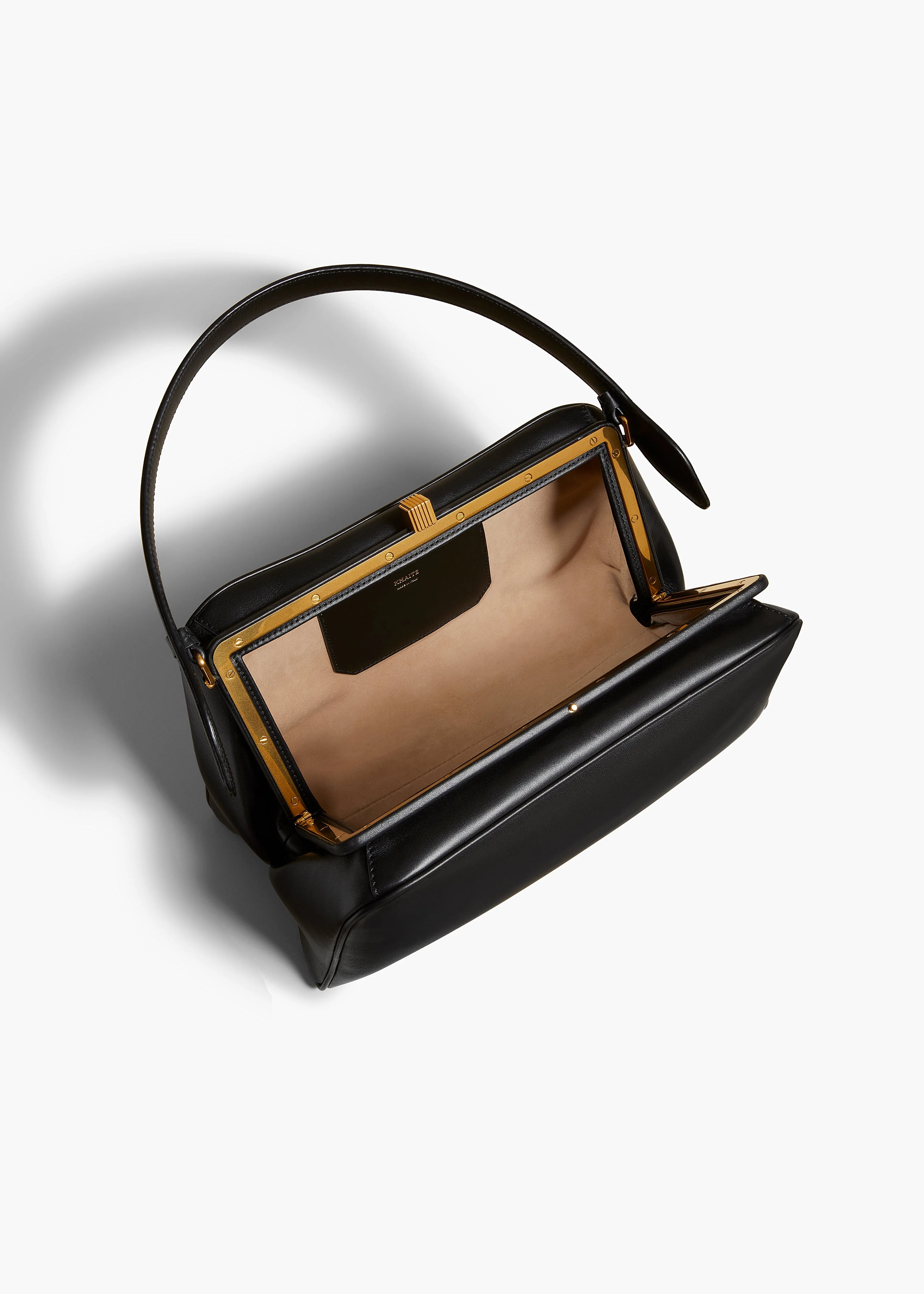 Khaite - Cate Bag in Black Leather - Image 4