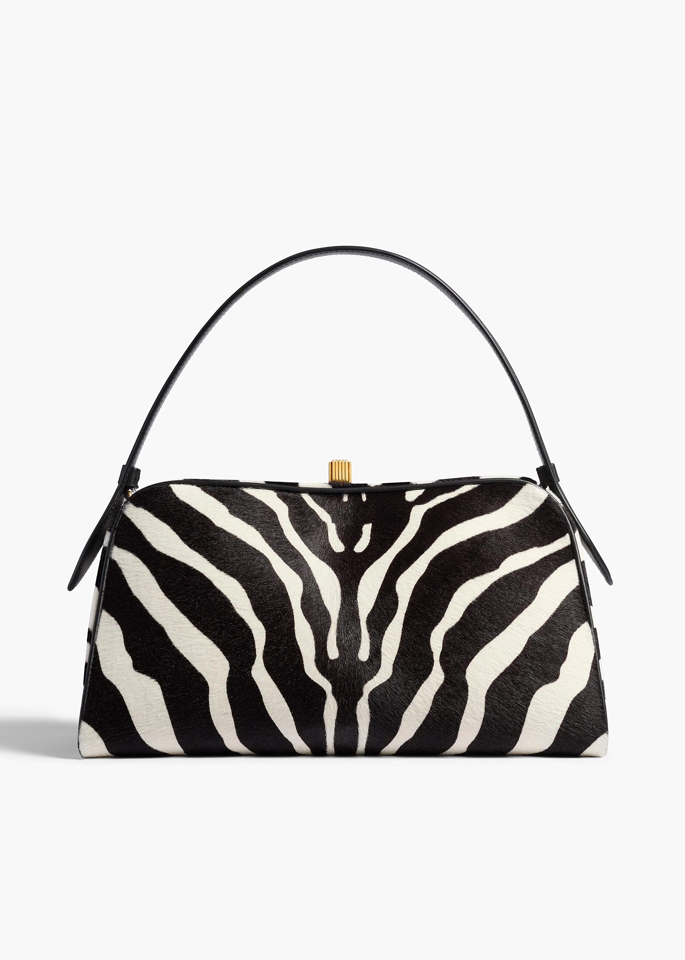 Khaite - Cate Bag in Zebra Print Haircalf