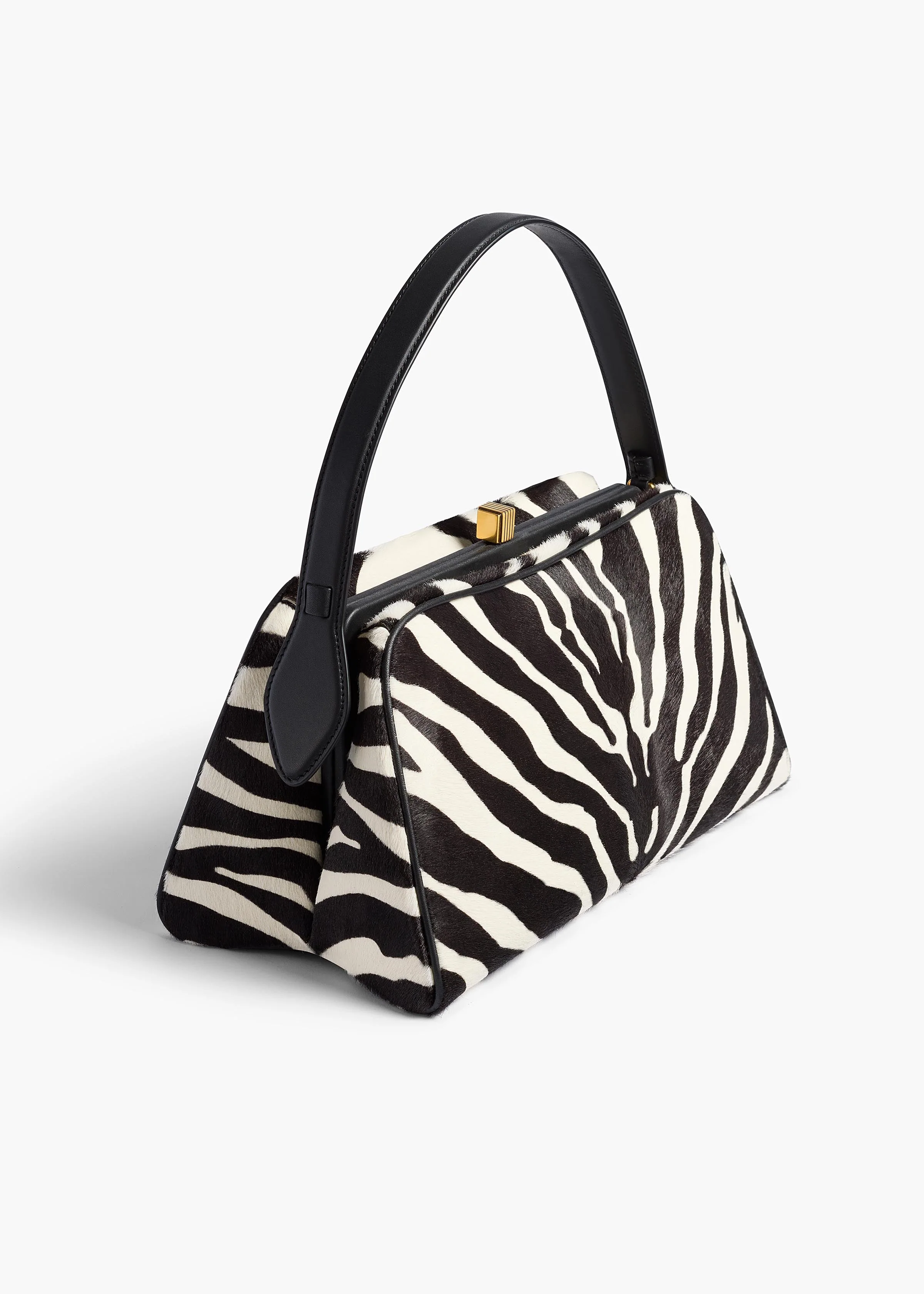 Khaite - Cate Bag in Zebra Print Haircalf - Image 8