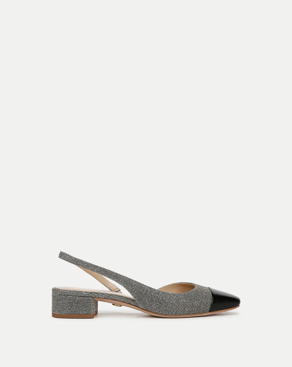 Veronica Beard - Cecile Lurex Cap - Toe Slingback - Image 7
