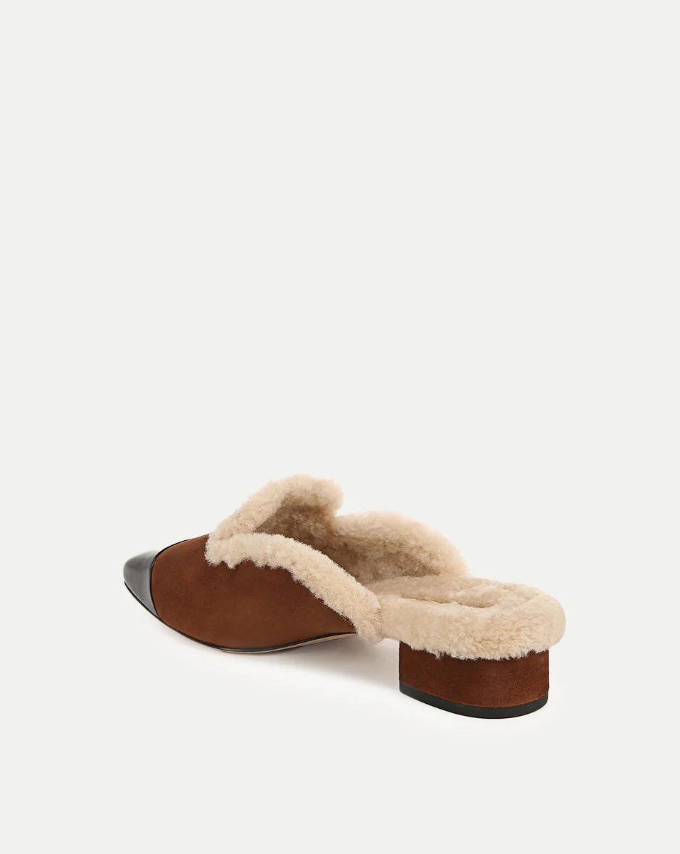 Veronica Beard - Cecile Shearling Mule - Image 9