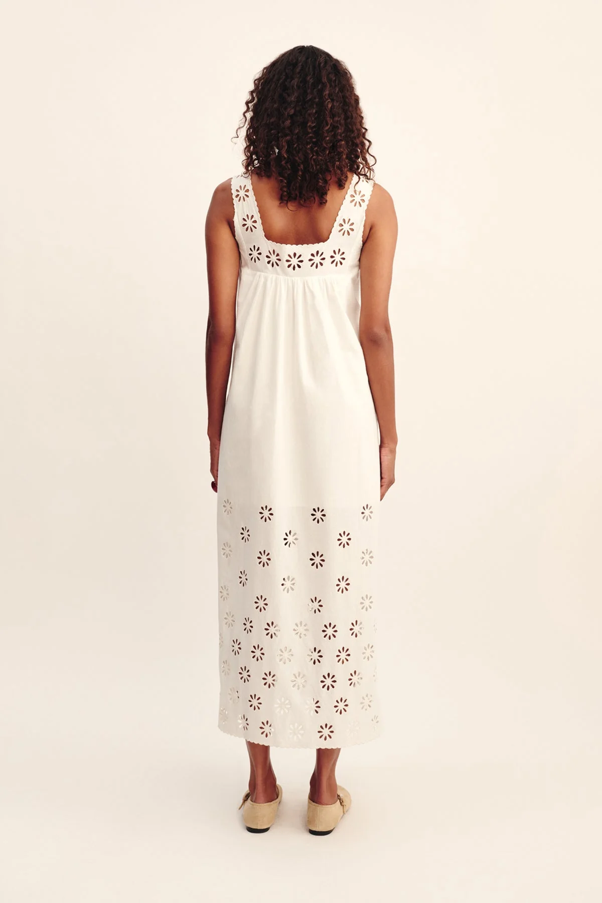 Posse - CECILIA SHIFT DRESS - VINTAGE WHITE - Image 10