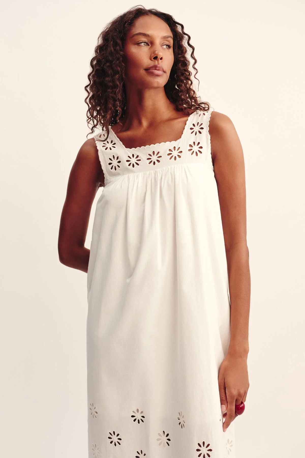 Posse - CECILIA SHIFT DRESS - VINTAGE WHITE - Image 9