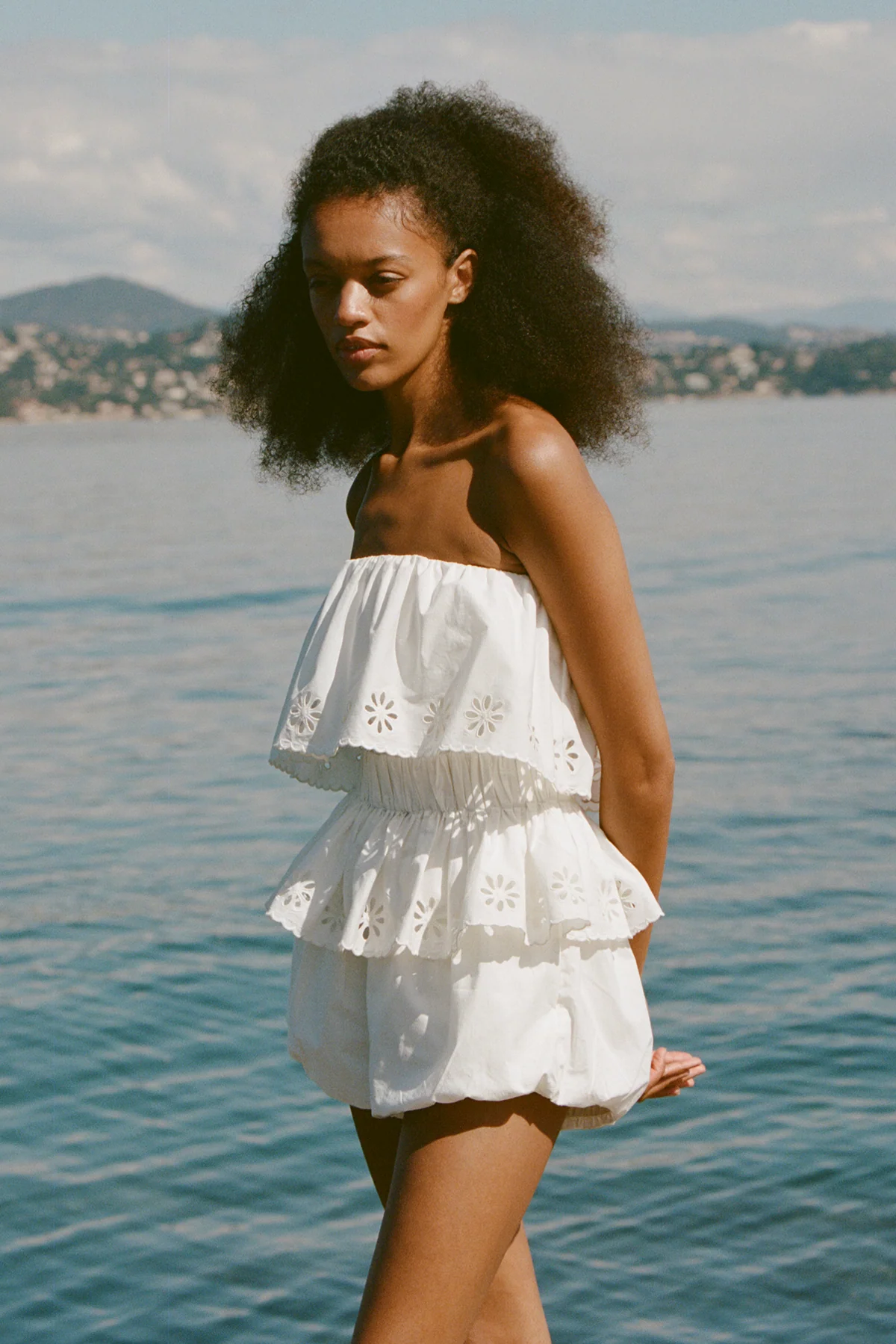 Posse - CECILIA STRAPLESS TOP - VINTAGE WHITE - Image 8