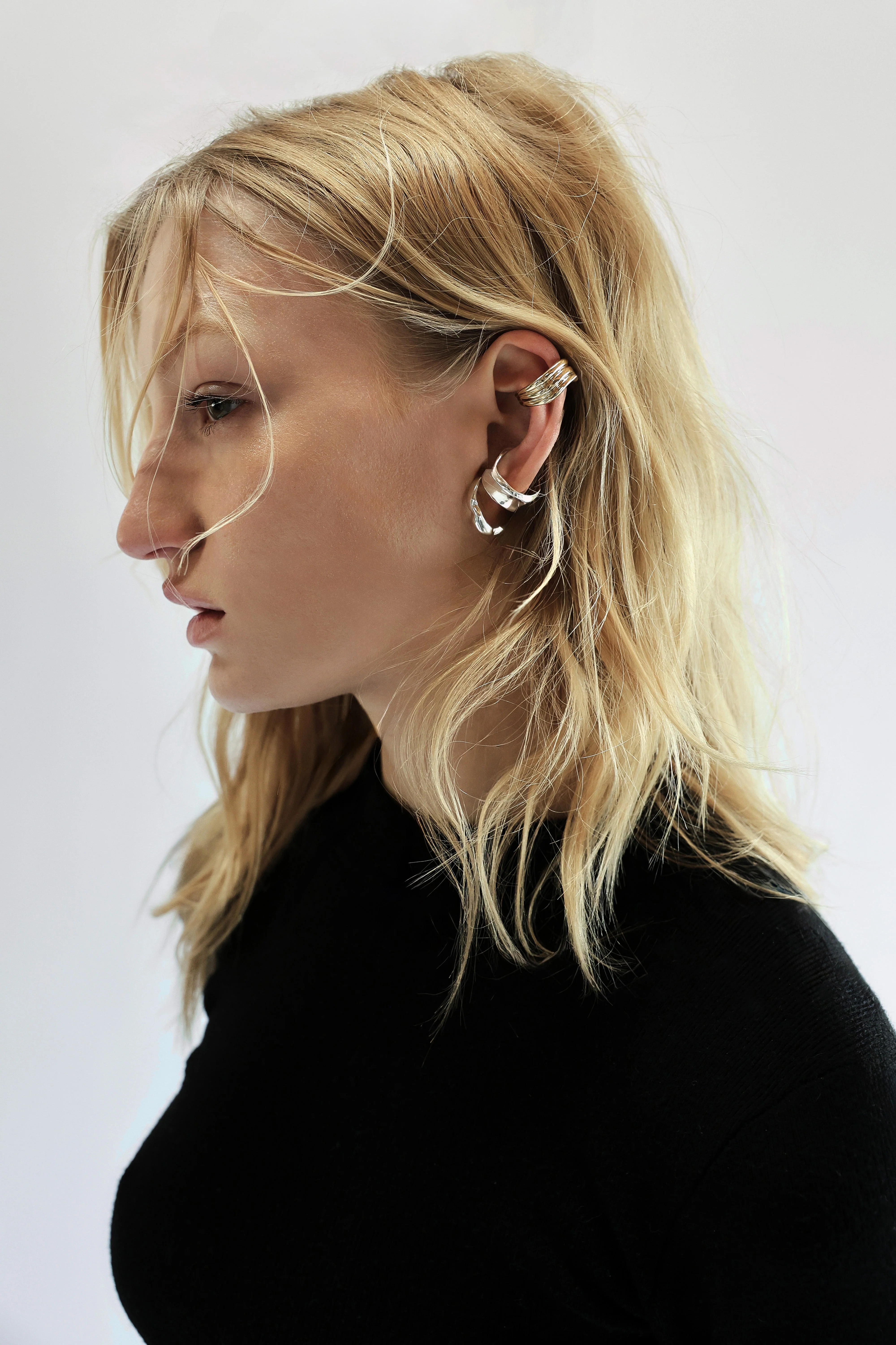 Kinn - Celia Ear Cuff/Ring Silver - Image 2