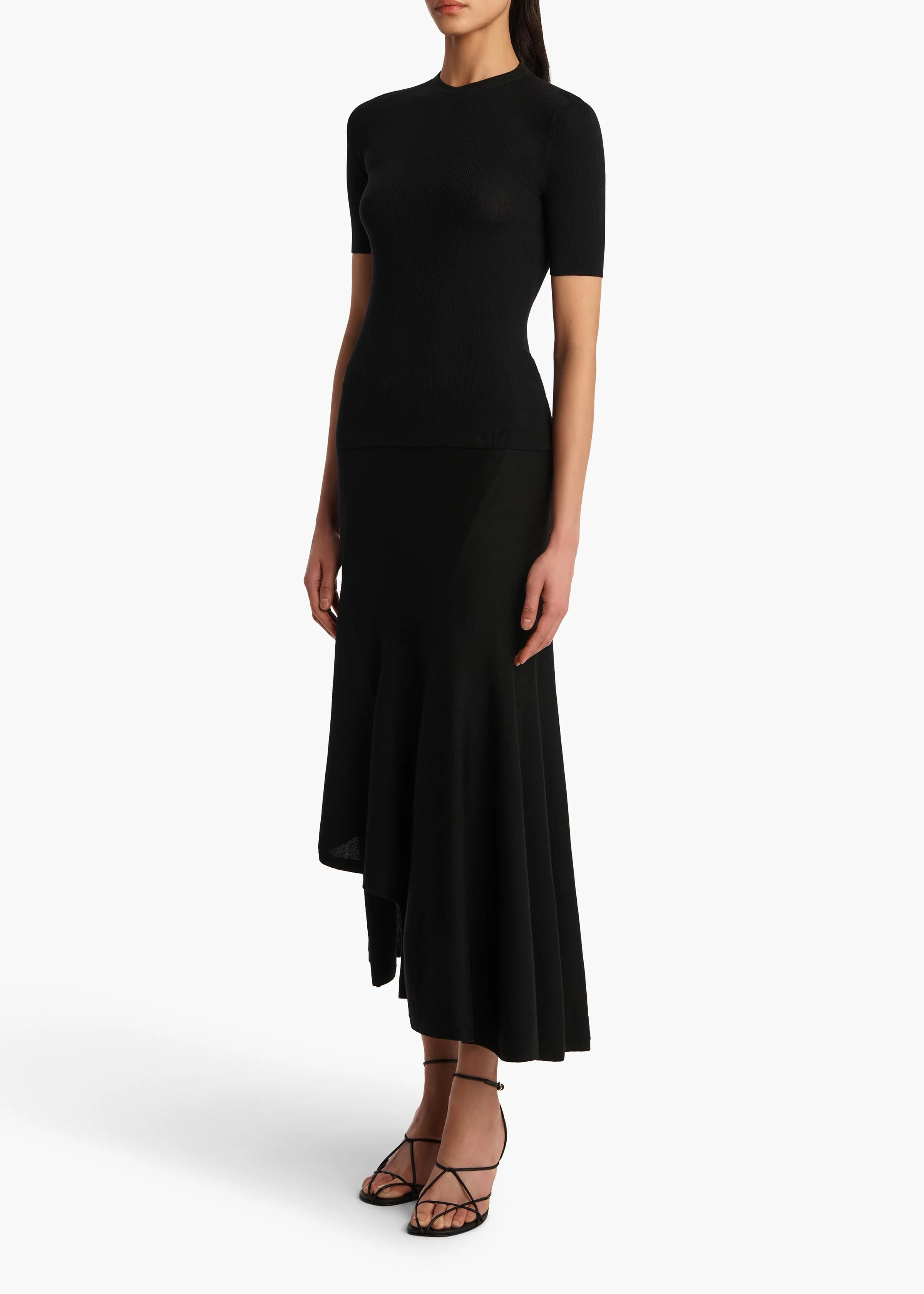 Khaite - Celina Top in Black - Image 9