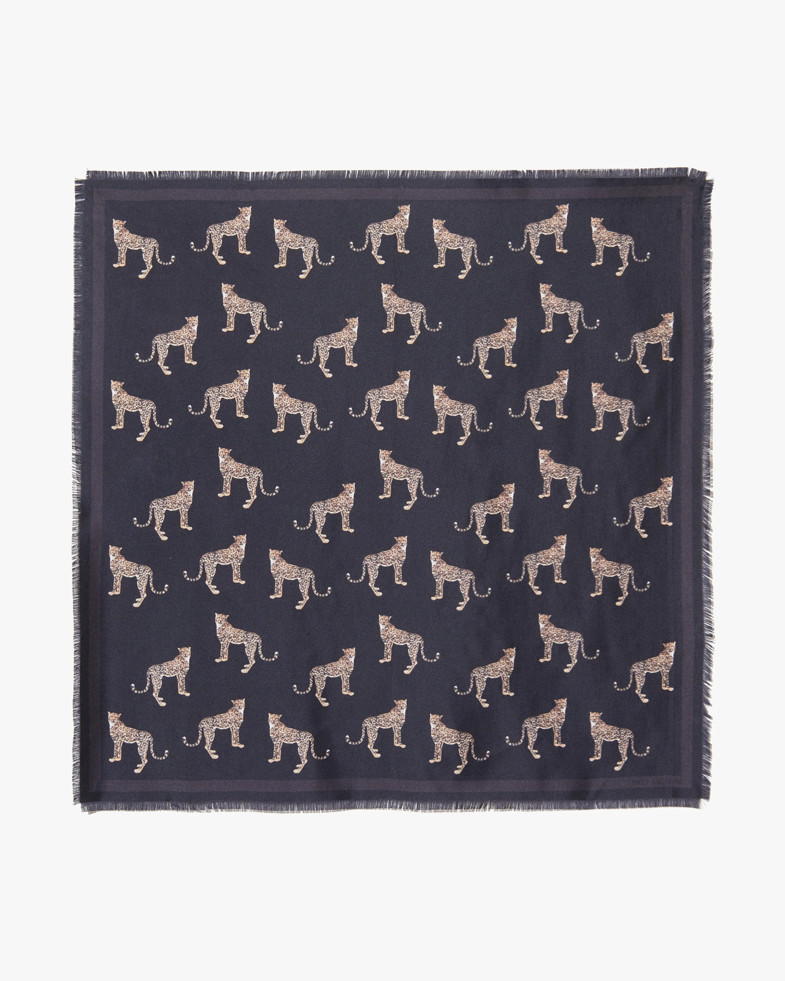 Nili Lotan - CHEETAH SILK SCARF