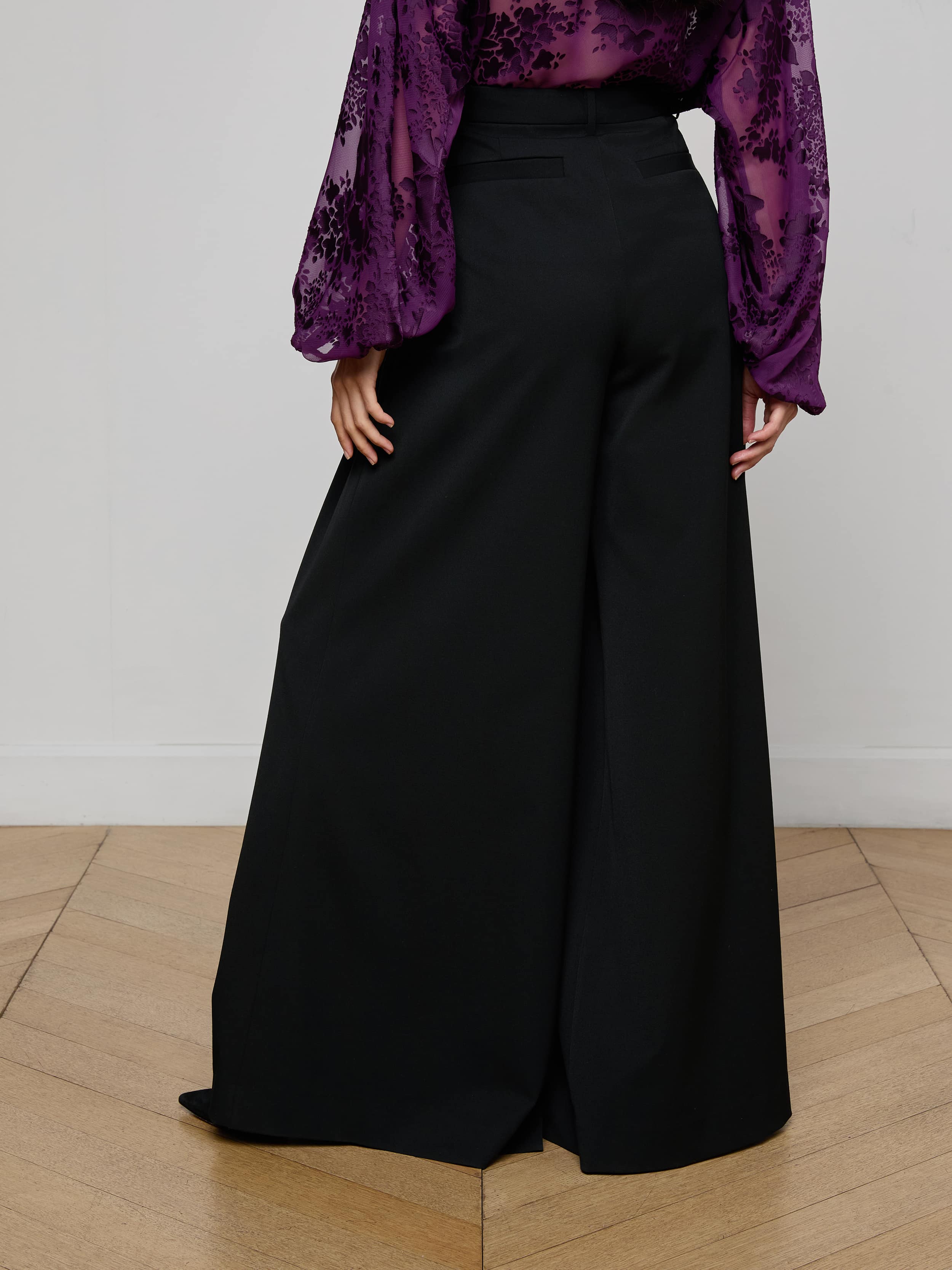 L'AGENCE - Chelsy Wide - Leg Pant - Image 13