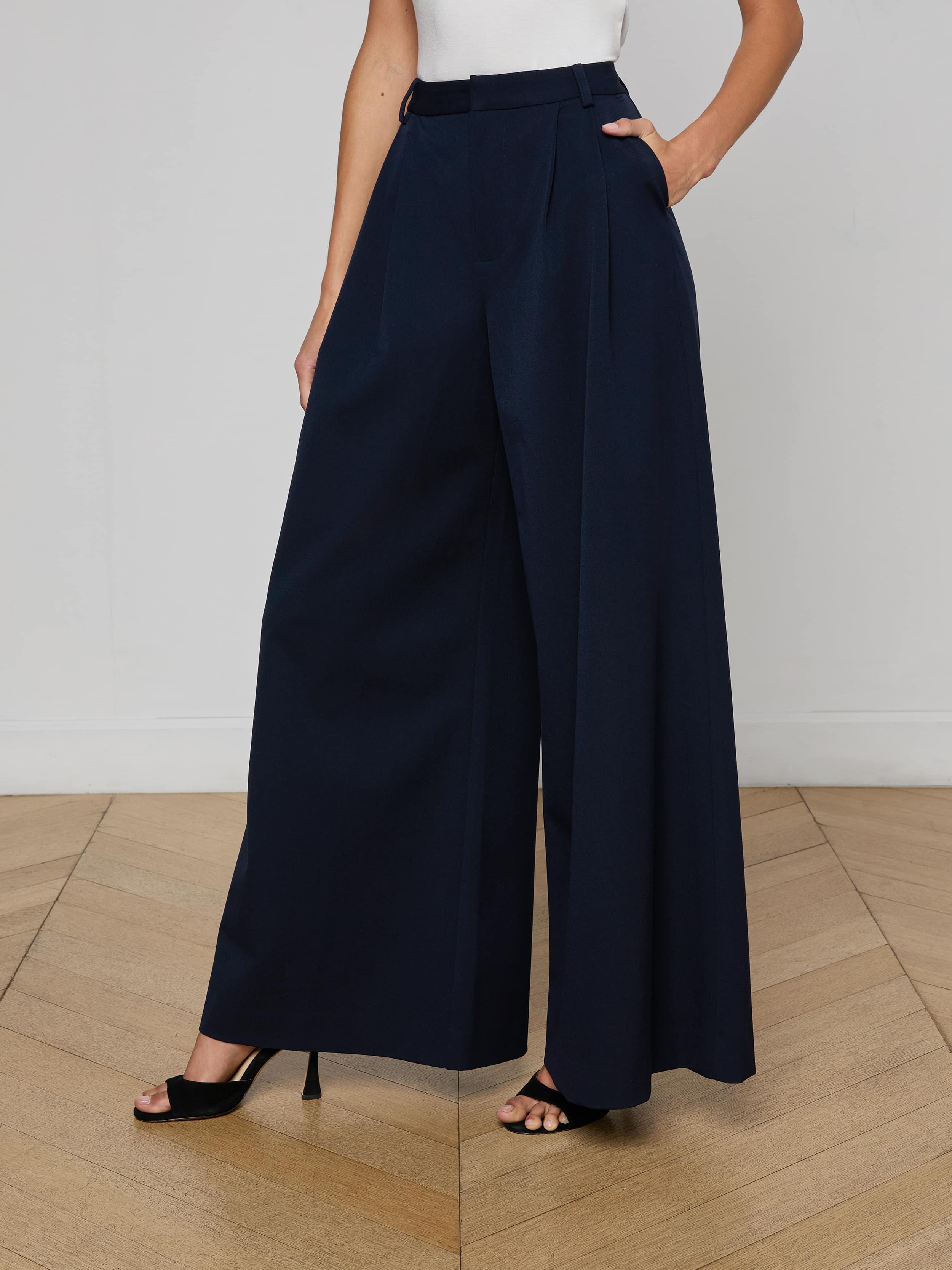 L'AGENCE - Chelsy Wide - Leg Pant - Image 3