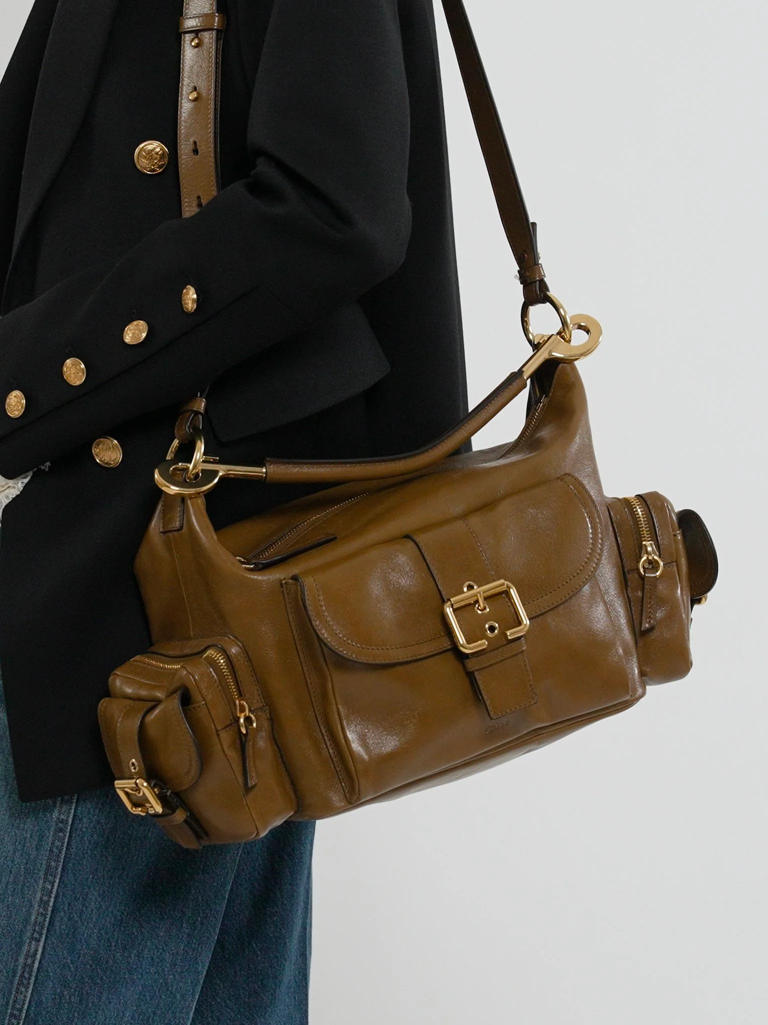 Chloé - Camera bag in shiny leather - Image 6