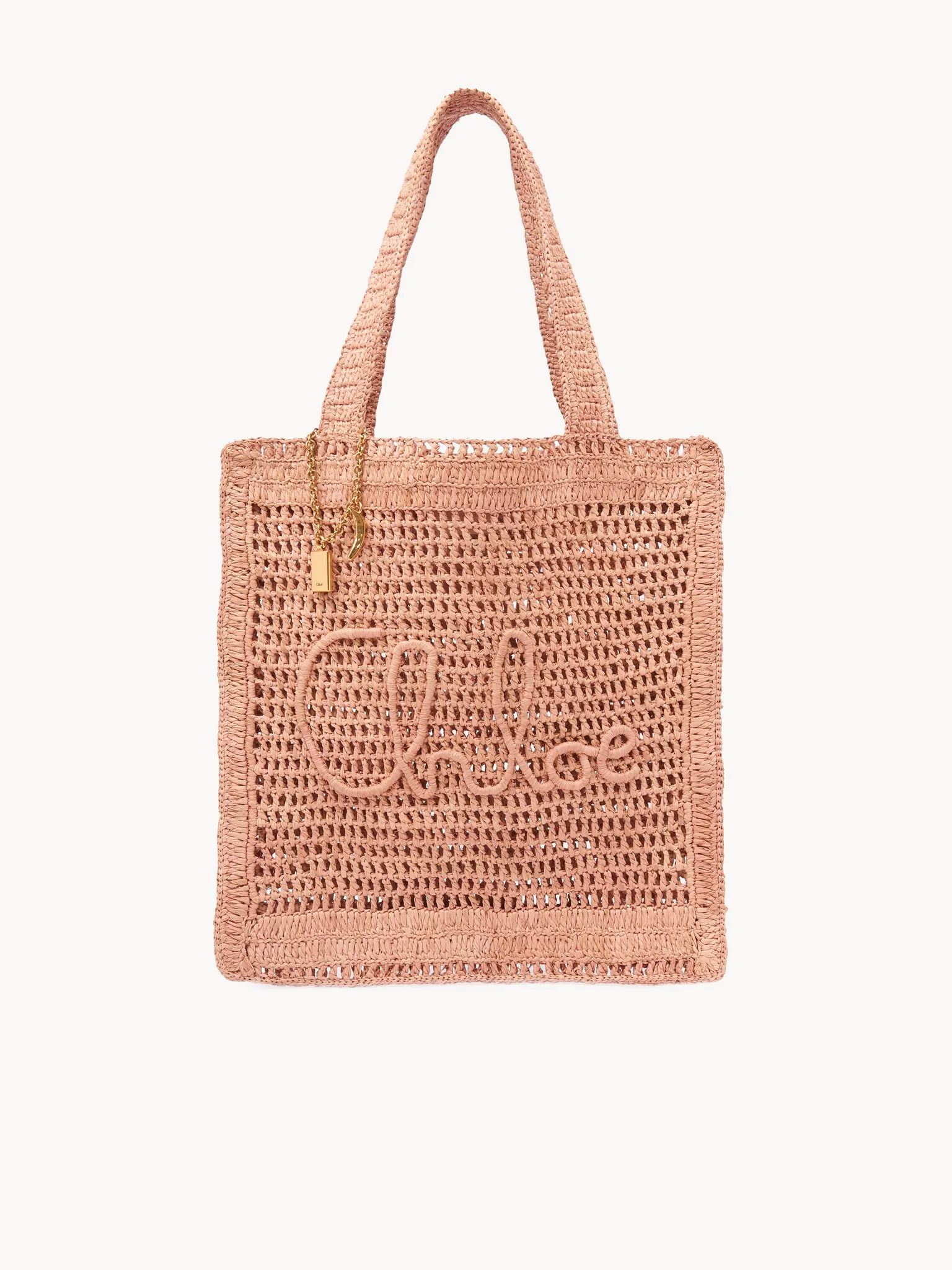 Chloé - Summer Banana tote bag in raffia - Image 9