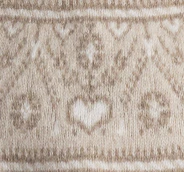Khaite - Christel Mittens in Ecru Multi - Image 6