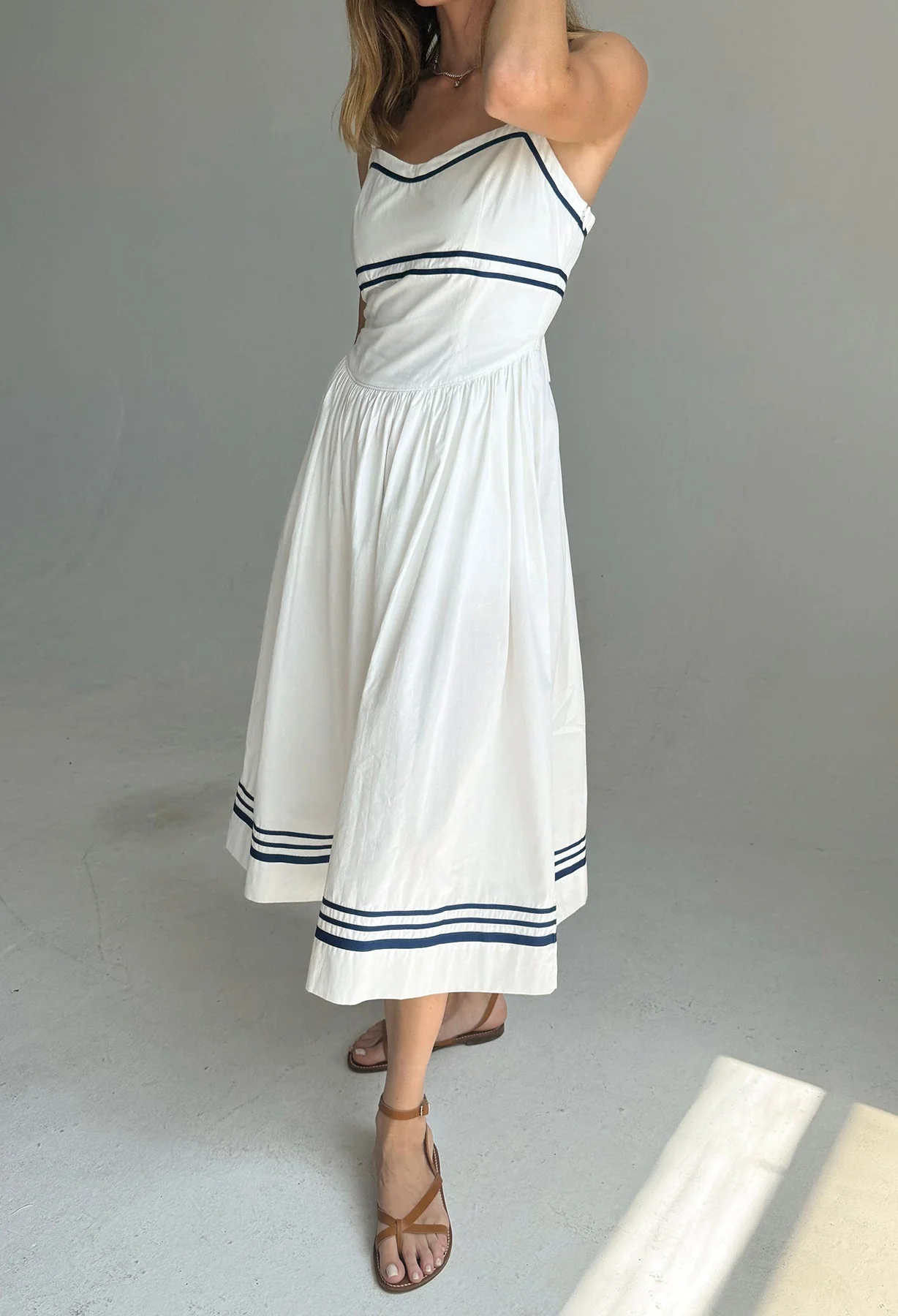 Ciao Lucia - Florencia Dress White - Image 3