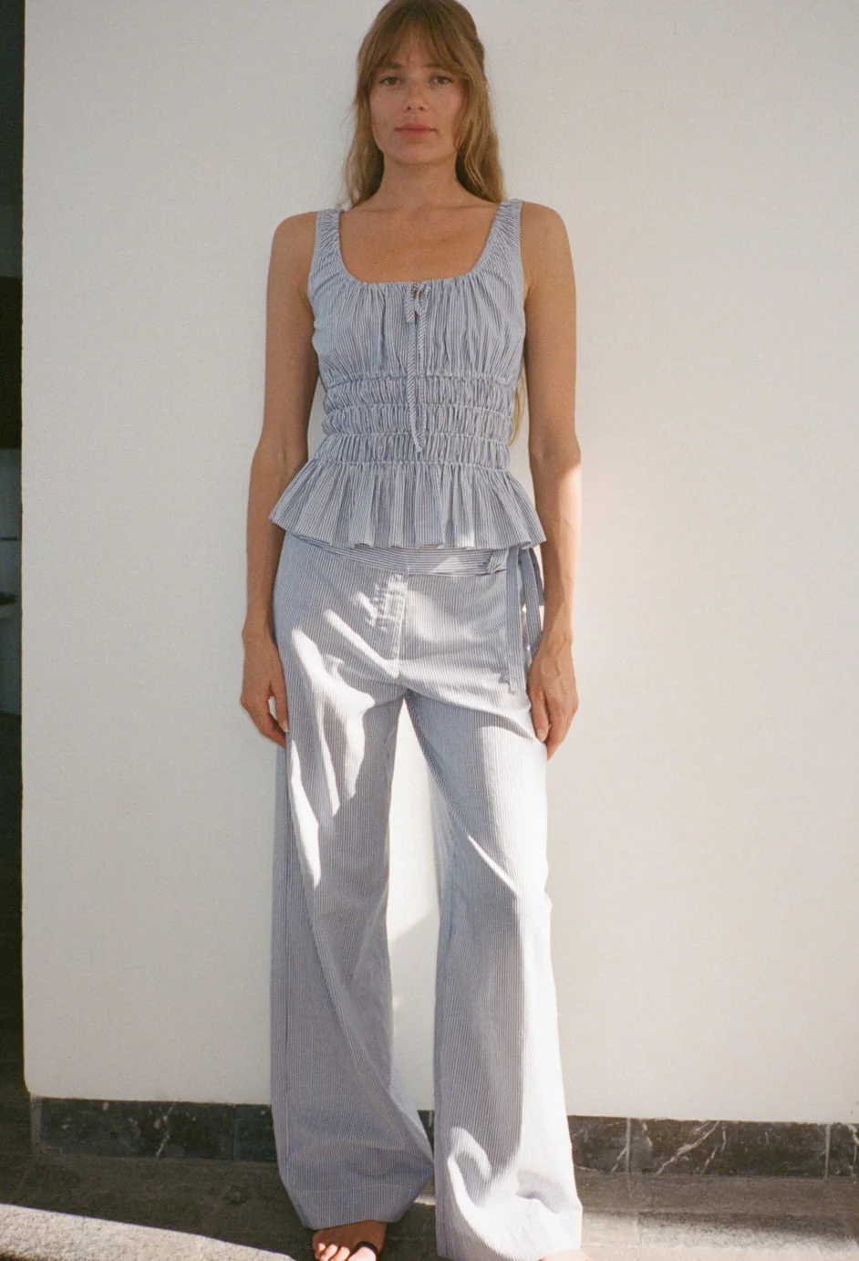 Ciao Lucia - Gigi Stripe Cotton Top - Image 3