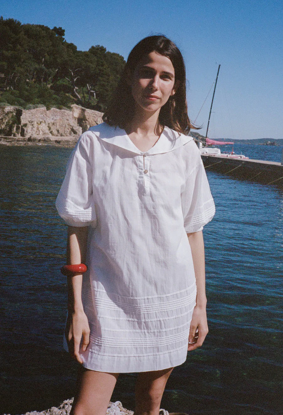 Ciao Lucia - Isobel White Cotton Voile Dress