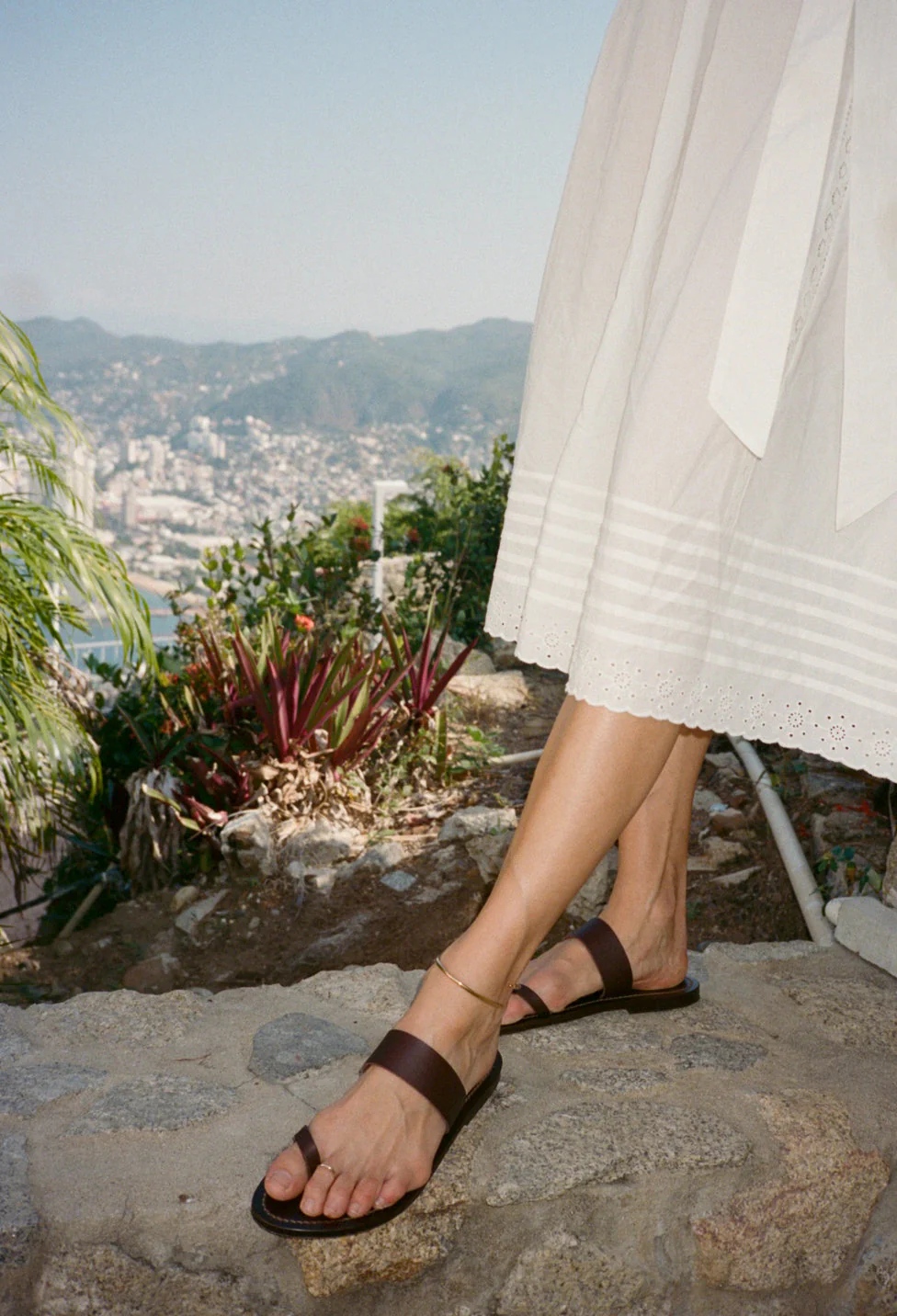 Ciao Lucia - K. Jacques x Ciao Lucia Dextra Brown Toe Ring Sandal - Image 2