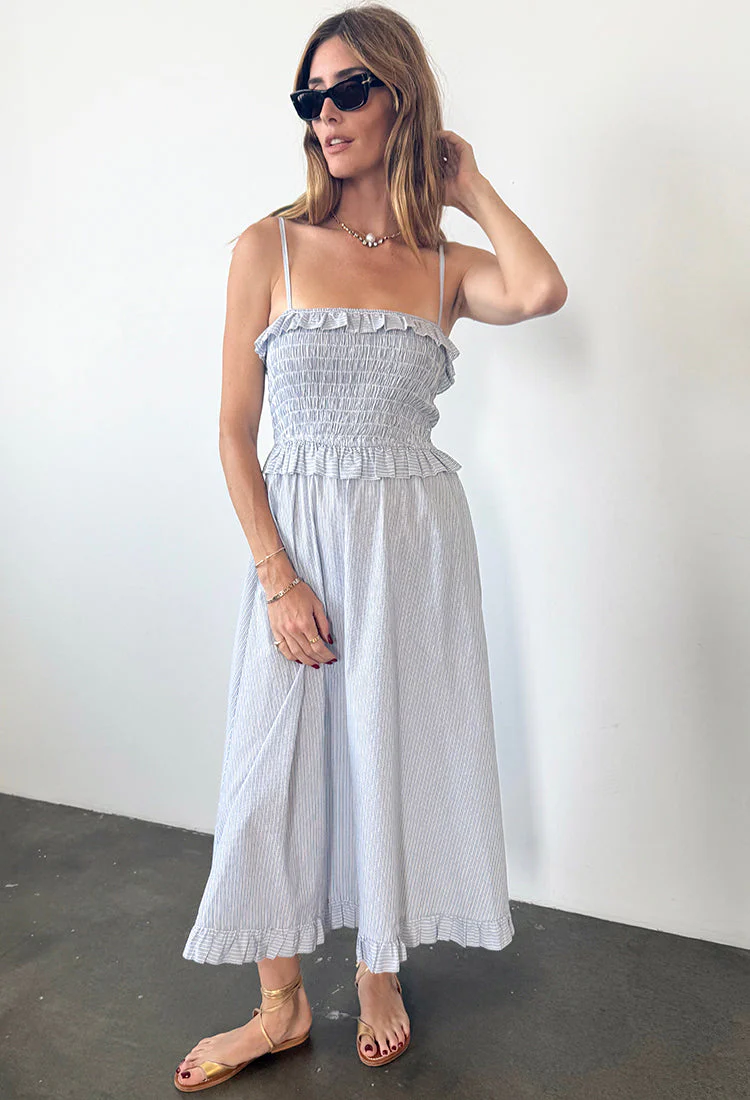 Ciao Lucia - Karine Stripe Cotton Dress - Image 3