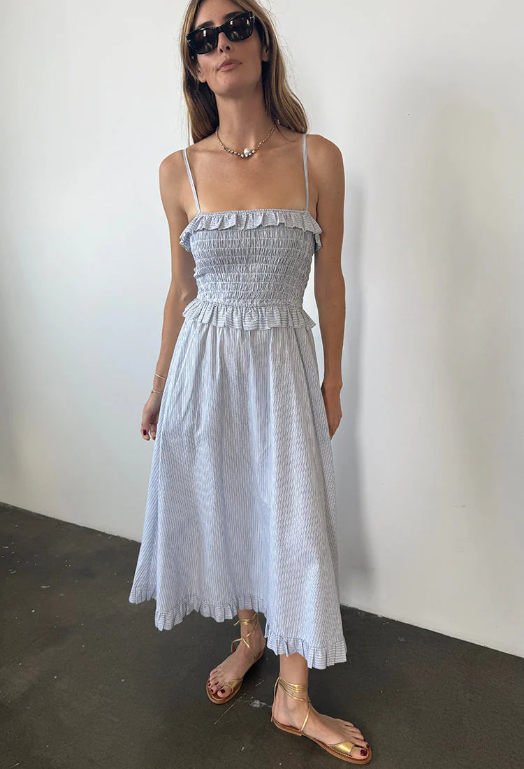 Ciao Lucia - Karine Stripe Cotton Dress - Image 5