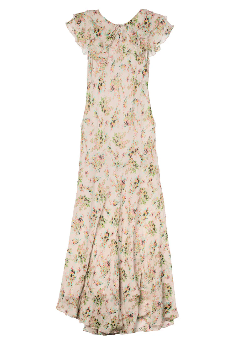 Ciao Lucia - Lauryn Jardin Silk Chiffon Dress - Image 8