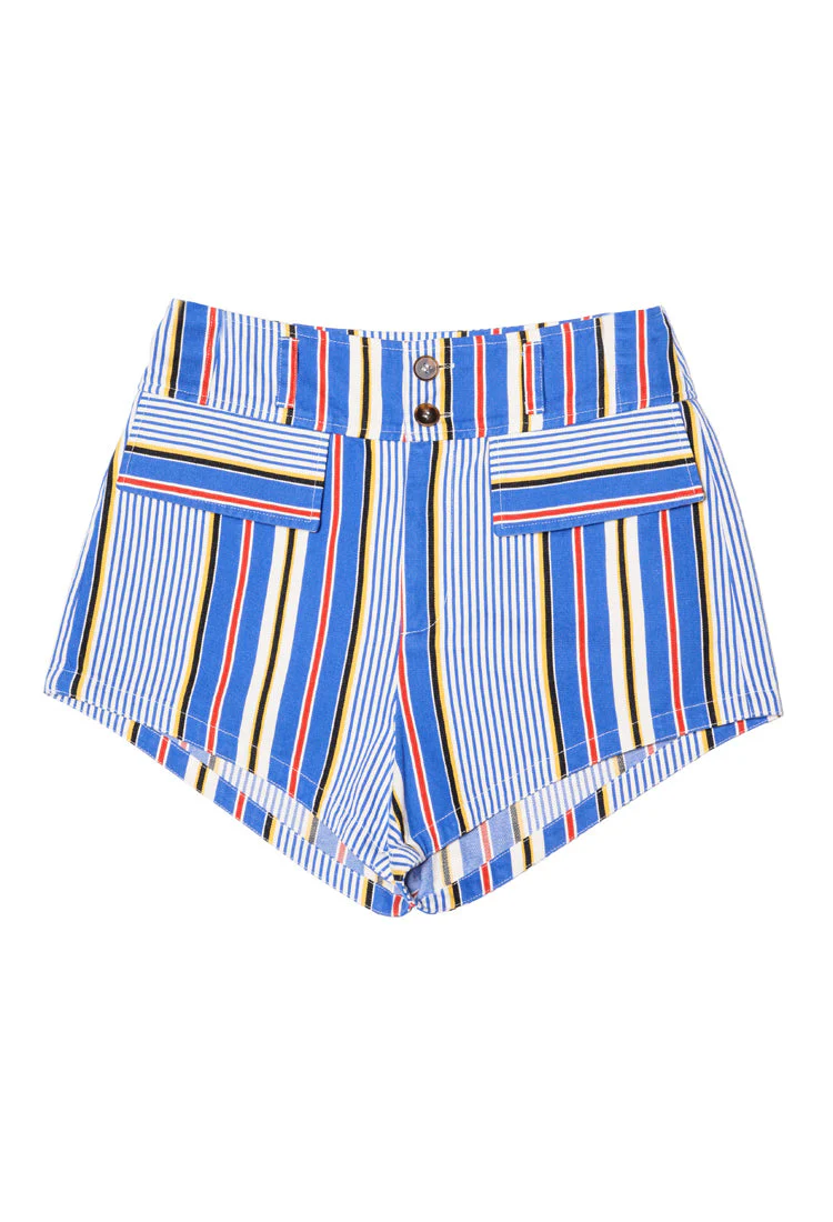 Ciao Lucia - Paolo Stripe Twill Short - Image 5