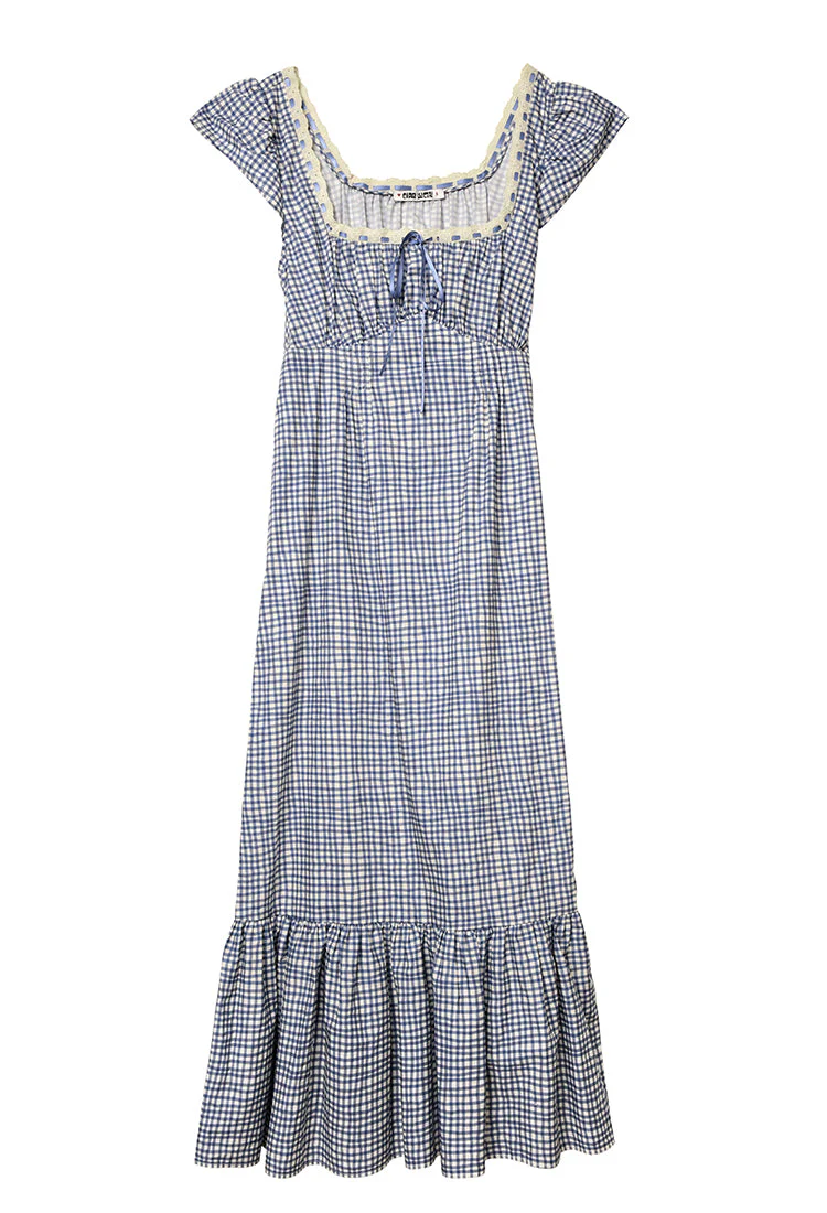 Ciao Lucia - Rixo x Ciao Lucia Isla Dress Check - Image 6