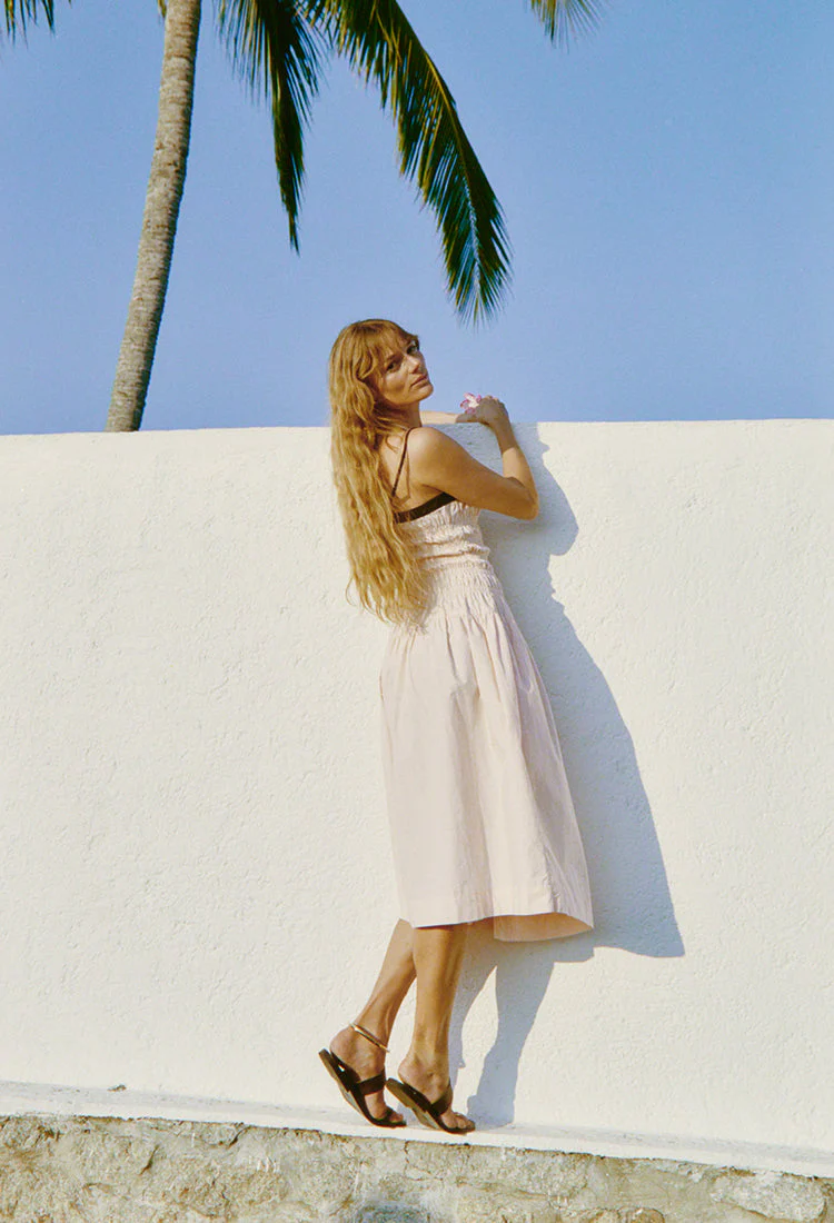Ciao Lucia - Rossella Powder Cotton Dress - Image 4