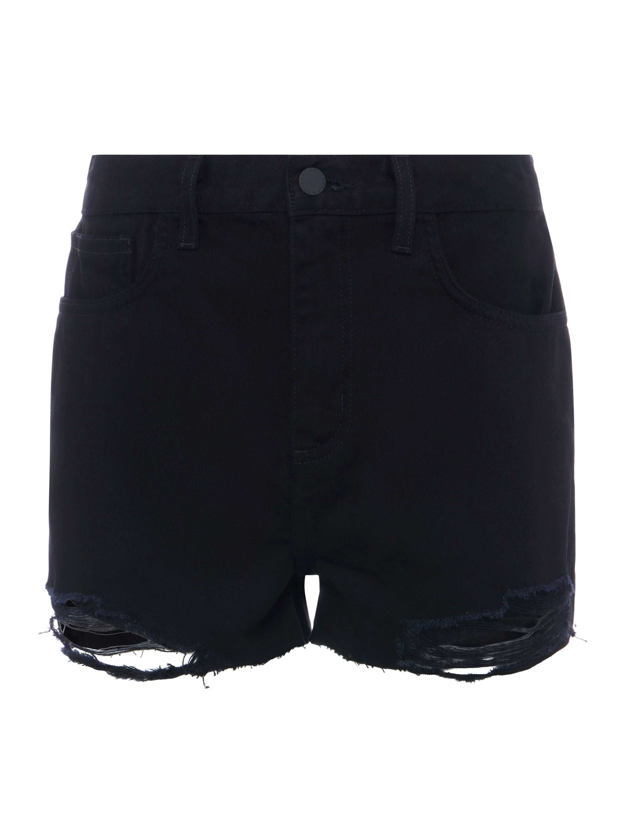 L'AGENCE - Clark Distressed Jean Short - Image 6