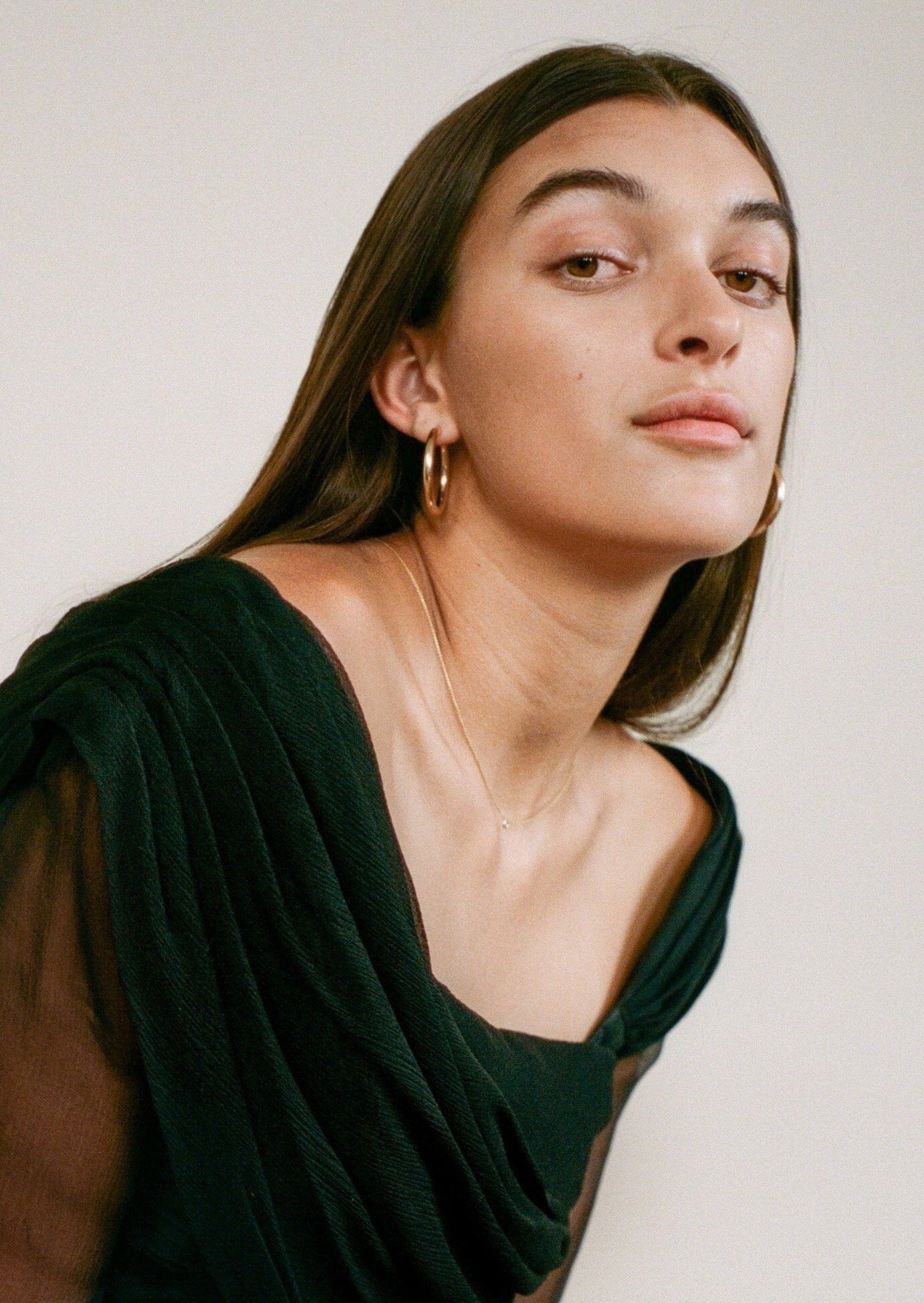 Kinn - Classic Hoop Earrings Large - Image 7