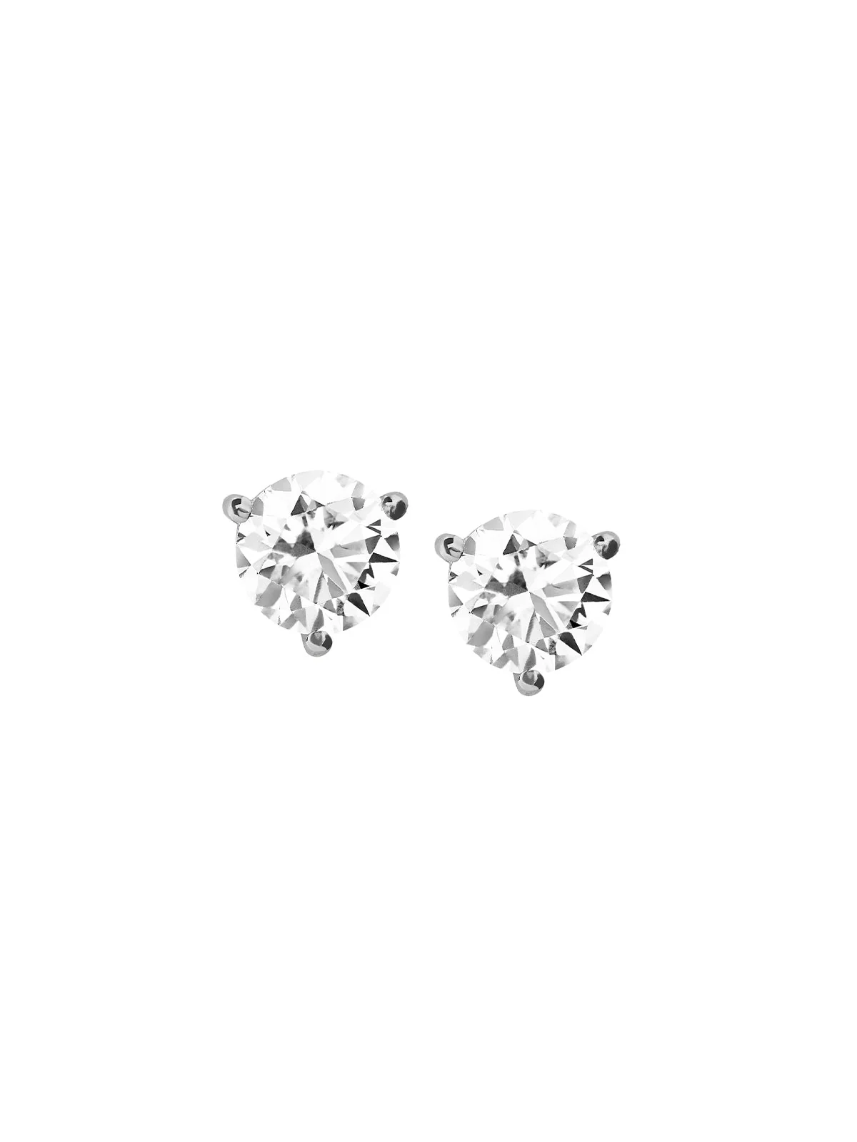 Dorsey - CLASSIC MARTINI STUD EARRINGS IN MOISSANITE