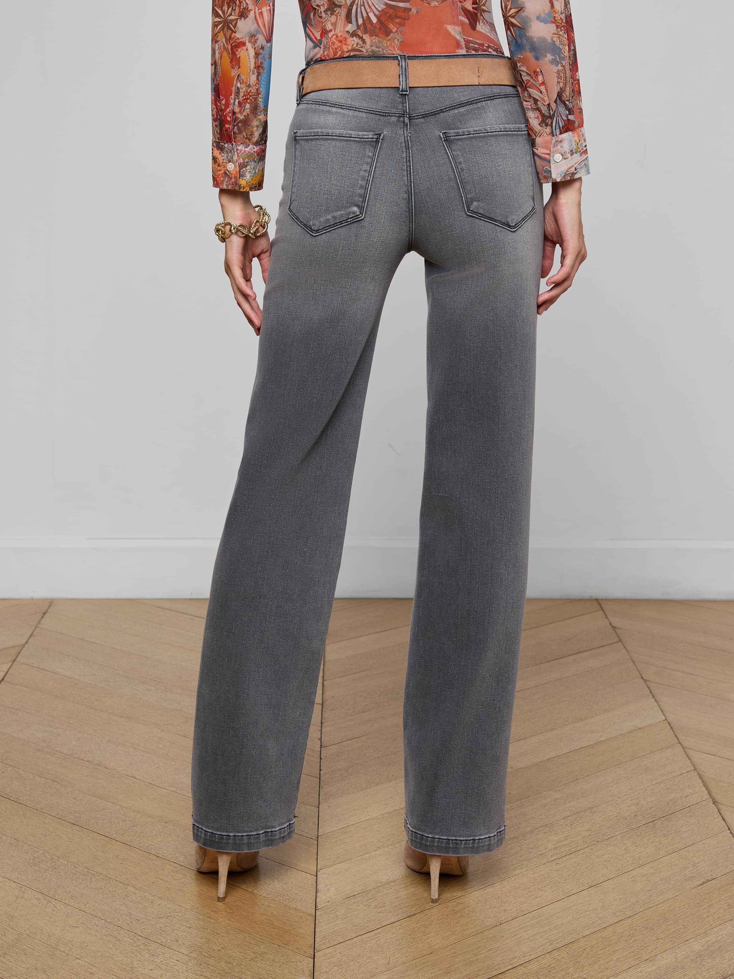 L'AGENCE - Clayton Wide - Leg Jean - Image 4