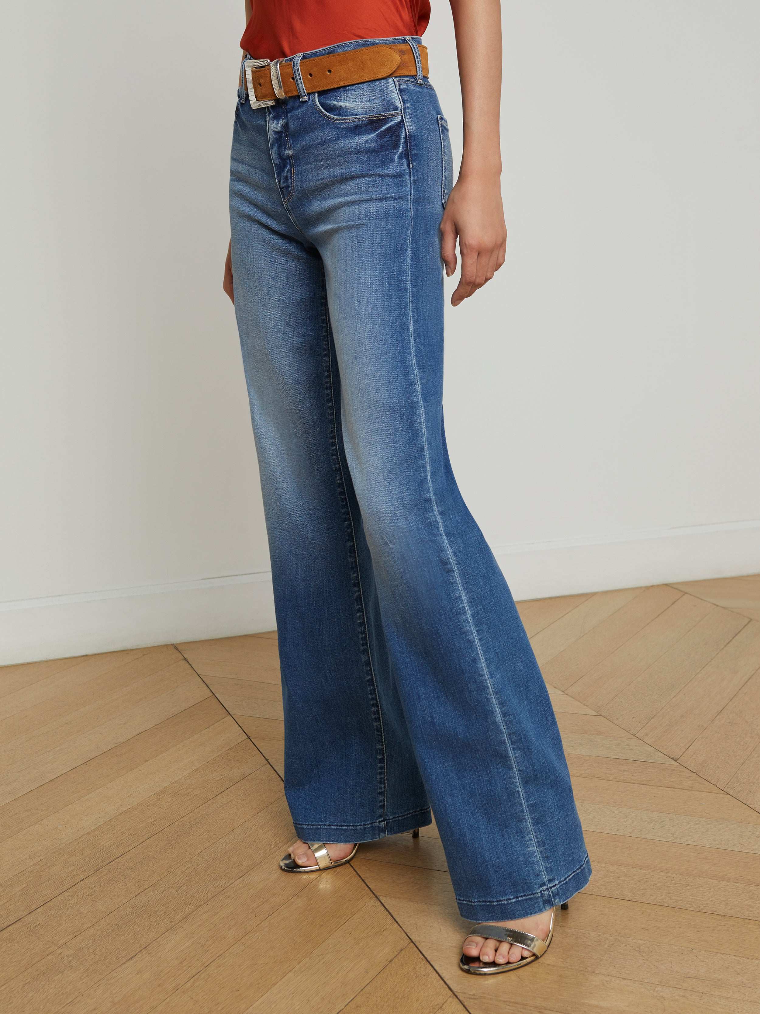 L'AGENCE - Clayton Wide - Leg Jean - Image 3
