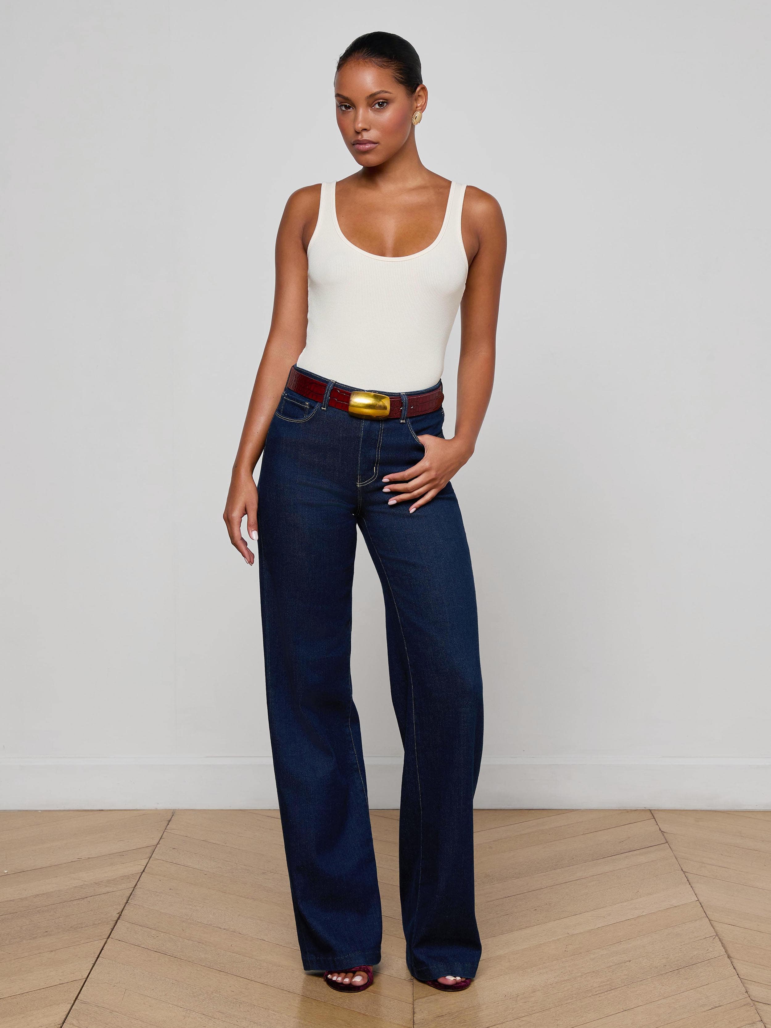L'AGENCE - Clayton Wide - Leg Jean