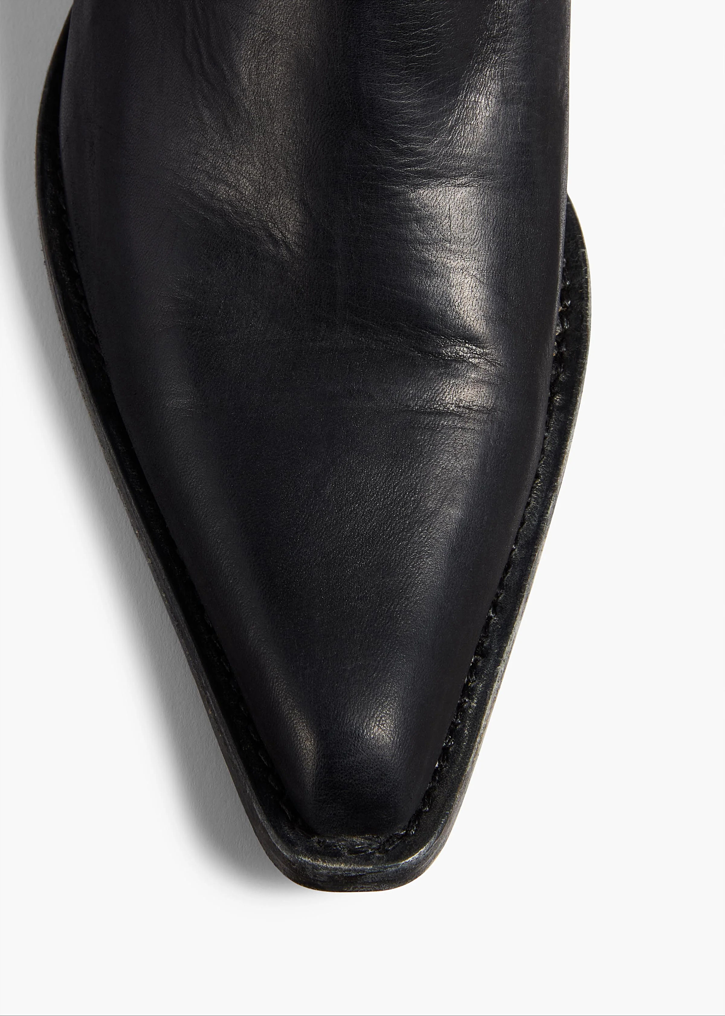 Khaite - Clive Boot in Black Leather - Image 4