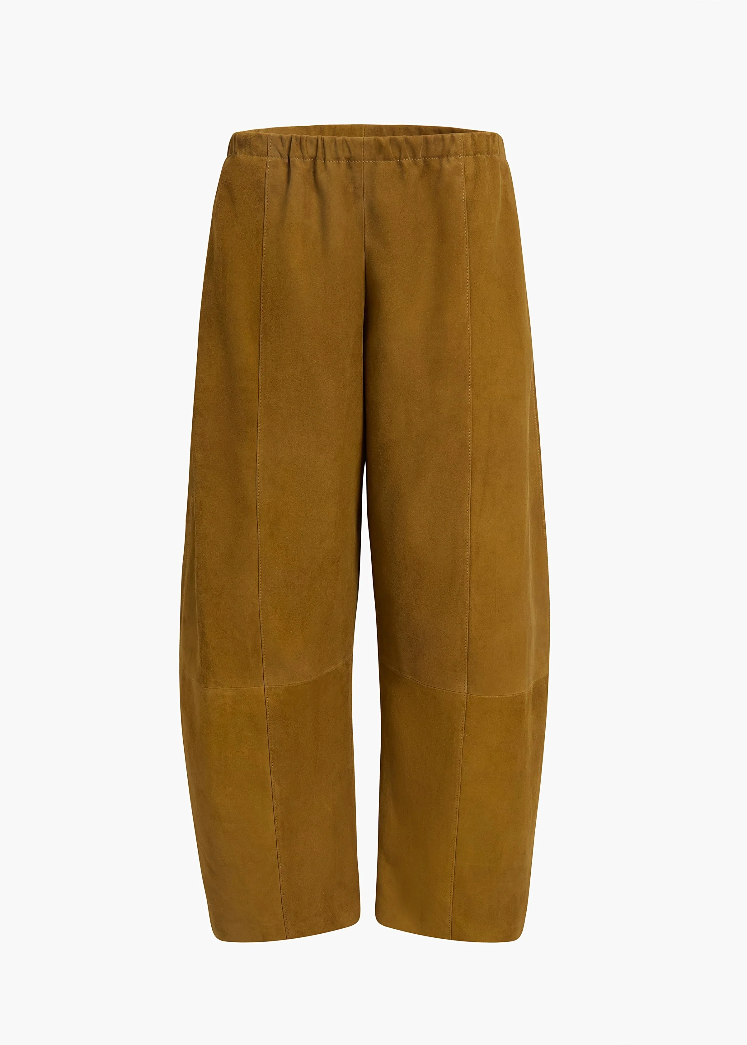Khaite - Clover Pant in Toffee Suede - Image 8