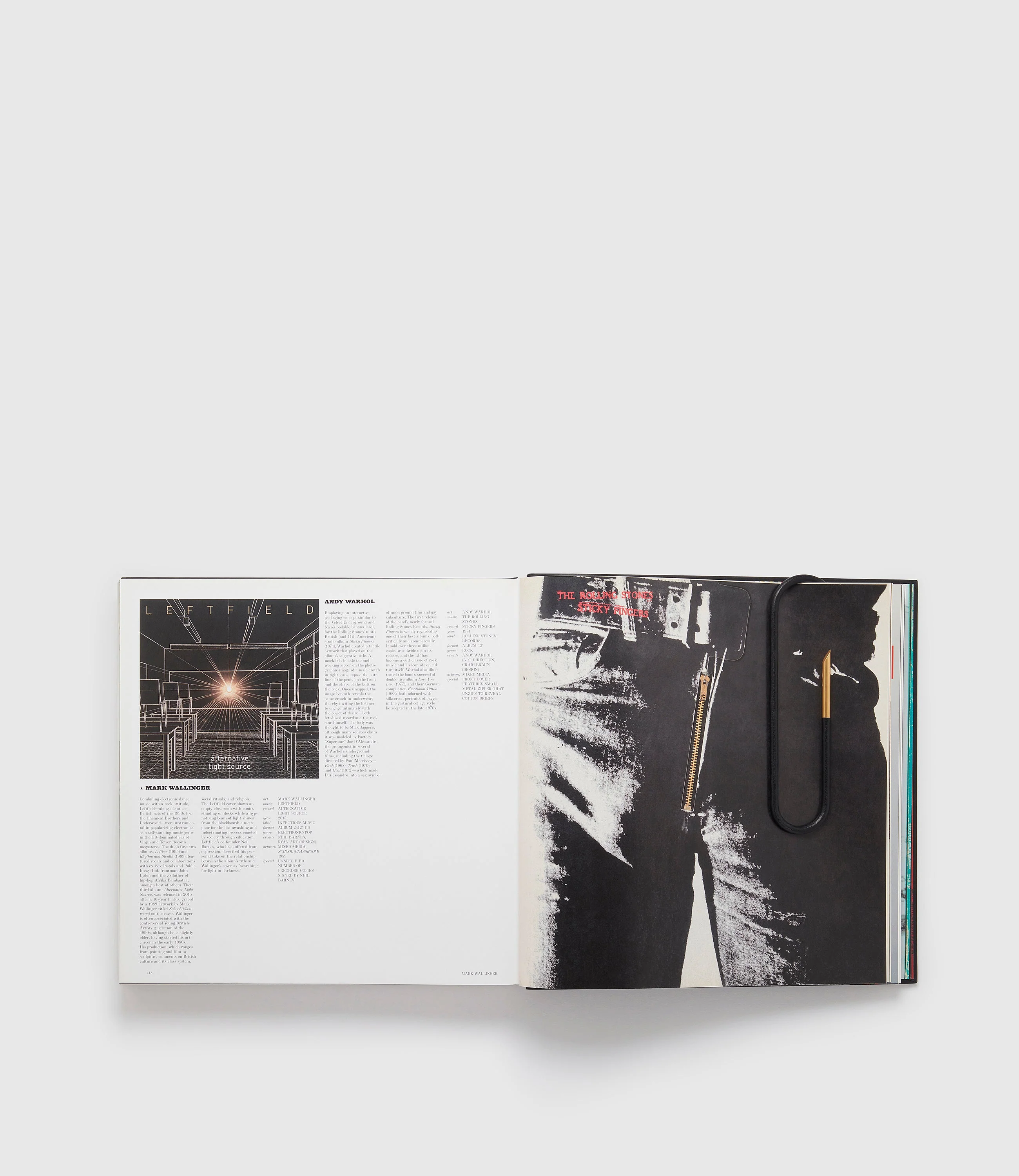 Metier - Coffee Table Bookmark Gold and Buffalo Black - Image 2