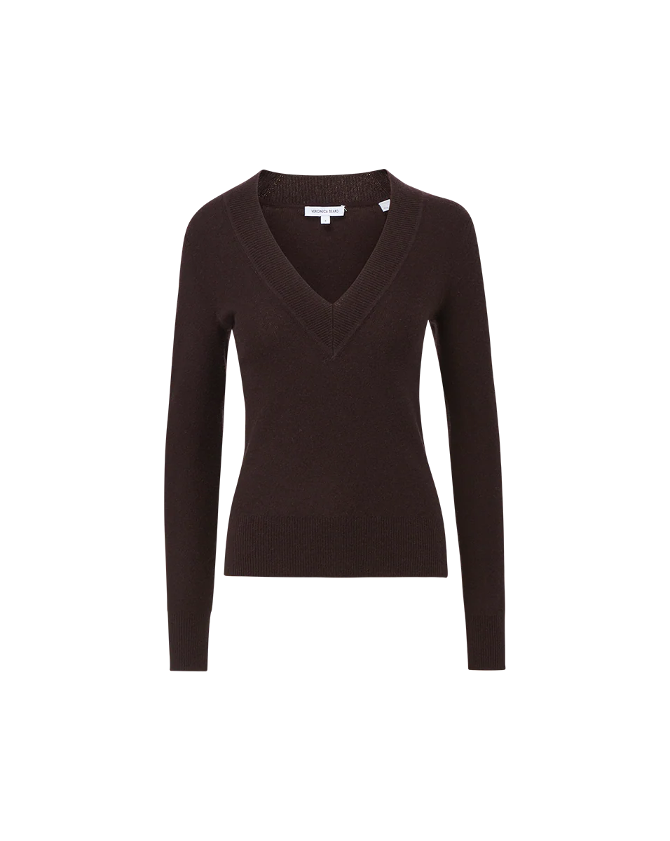 Veronica Beard - Coleta V - Neck Cashmere Sweater - Image 4