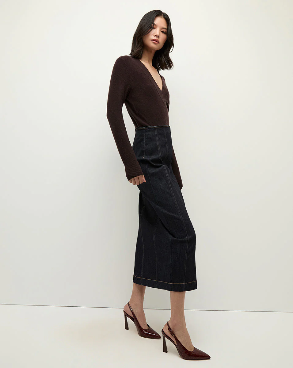Veronica Beard - Coleta V - Neck Cashmere Sweater - Image 6