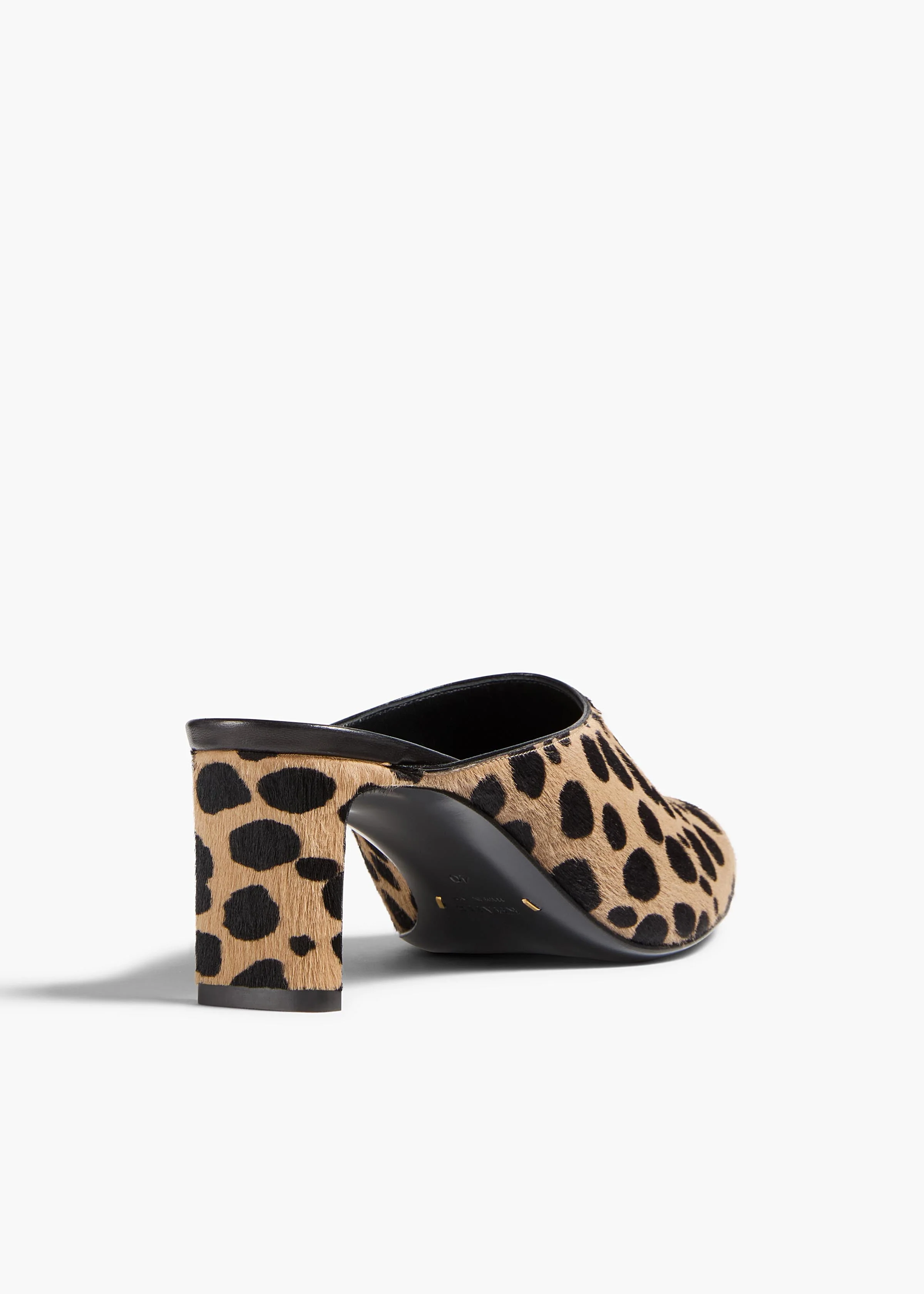 Khaite - Colt Low Mule in Hyena Print Haircalf - Image 3
