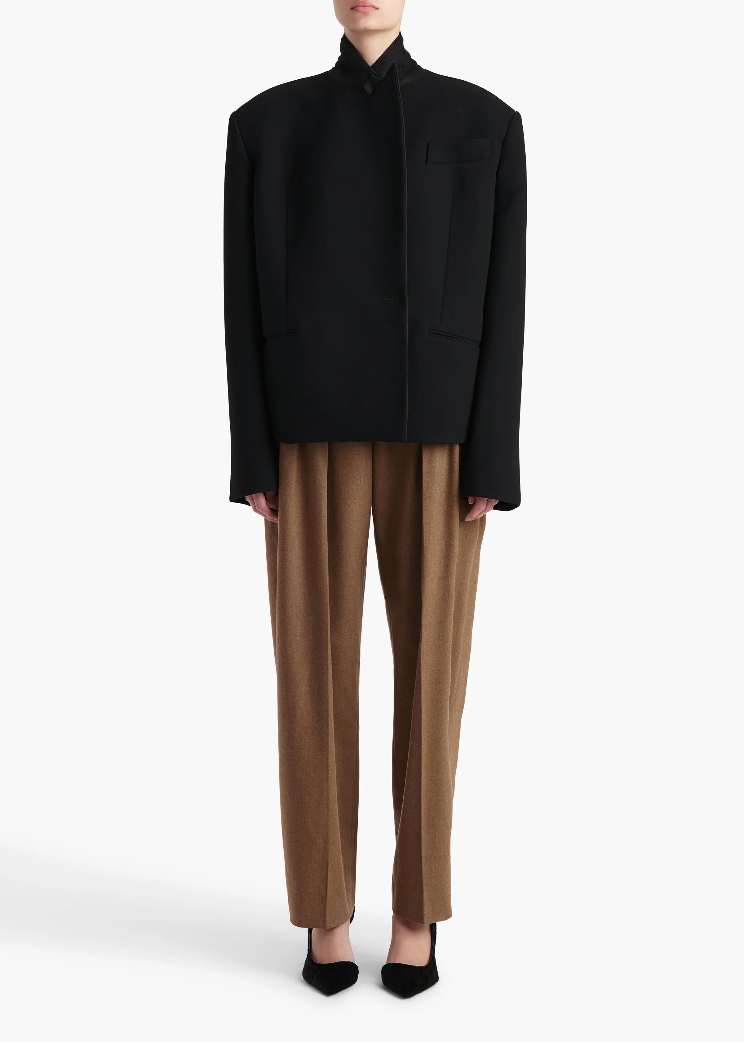 Khaite - Comair Jacket in Black - Image 9