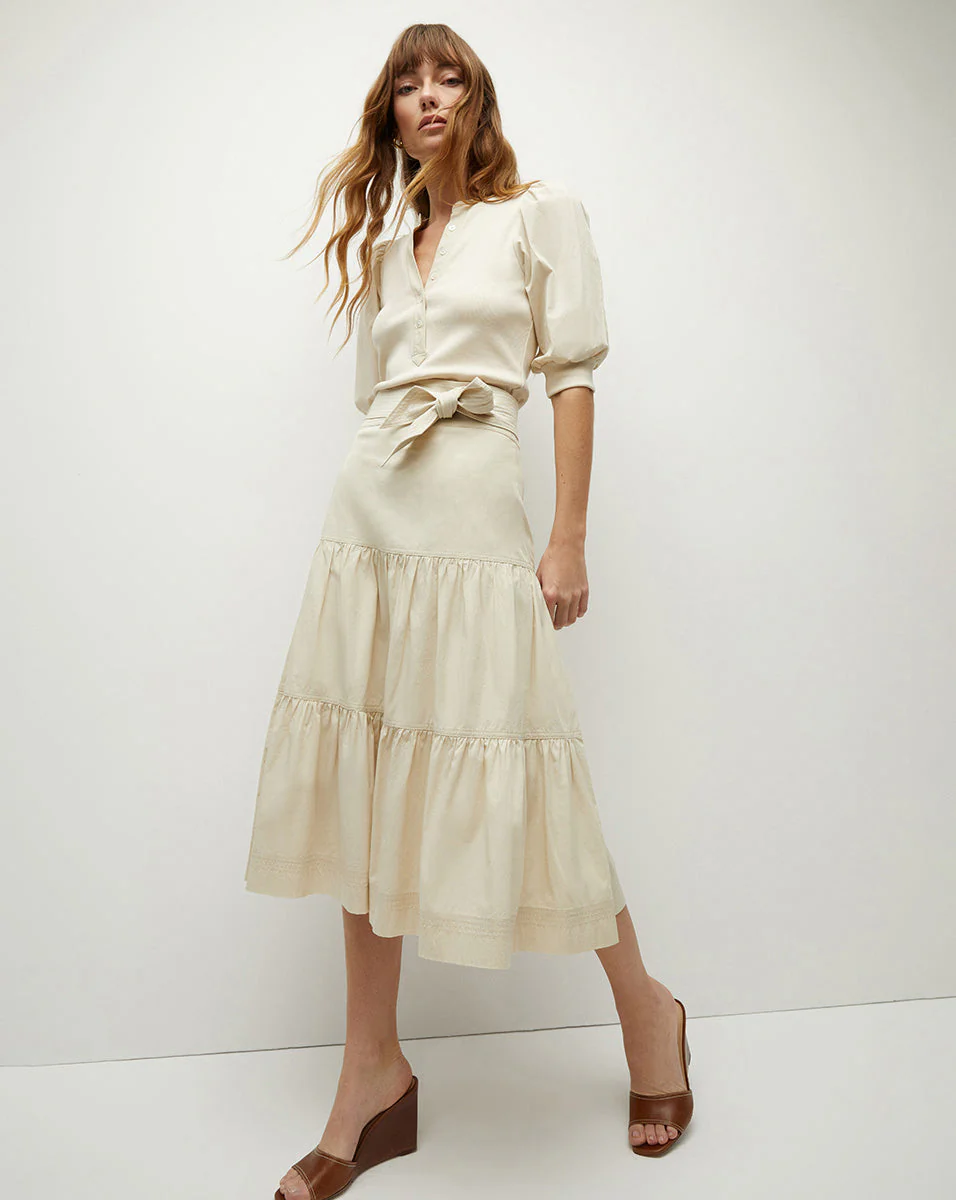 Veronica Beard - Coralee Puff - Sleeve Tee - Image 4