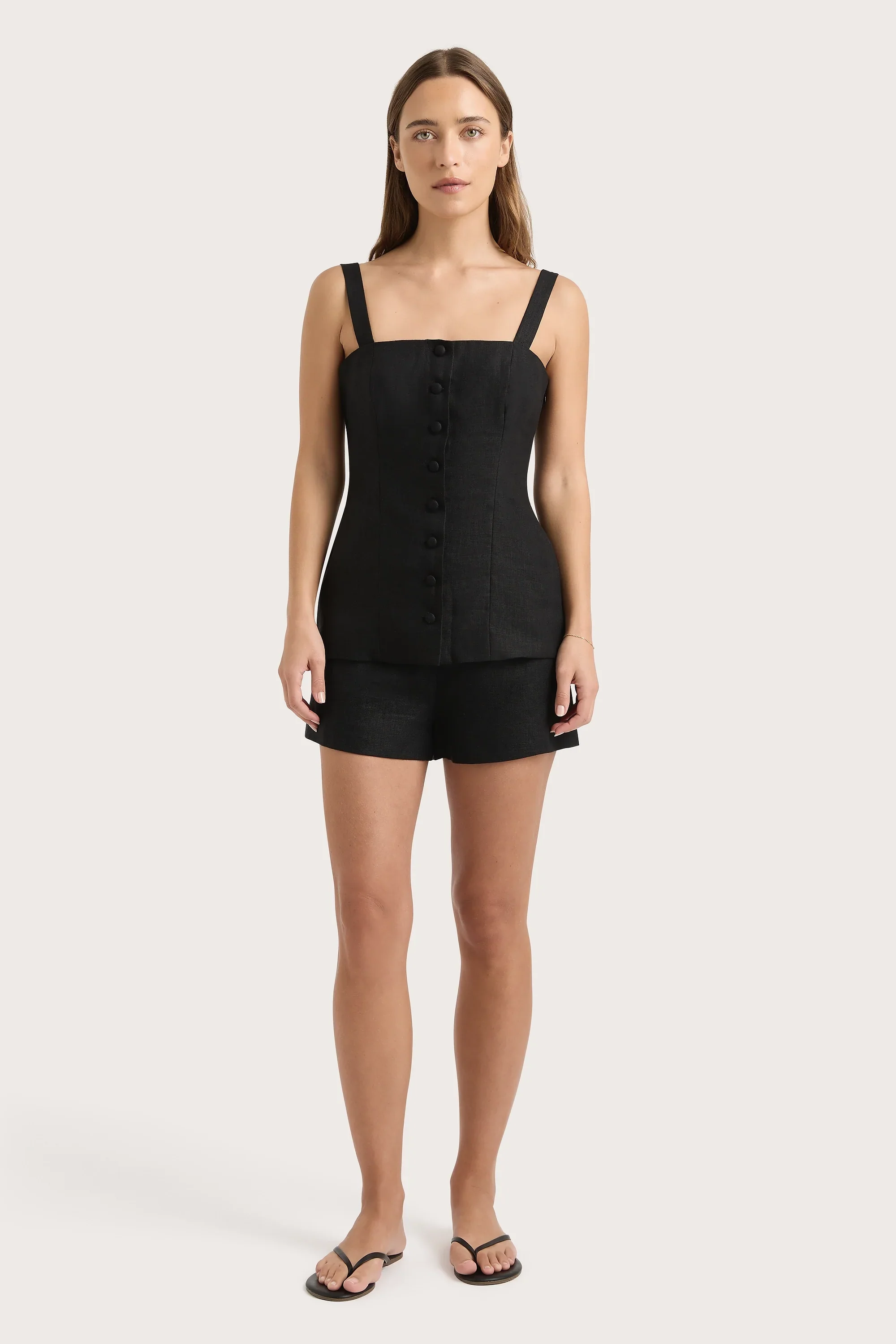 Faithfull - Corbiere Vest Black - Final Sale