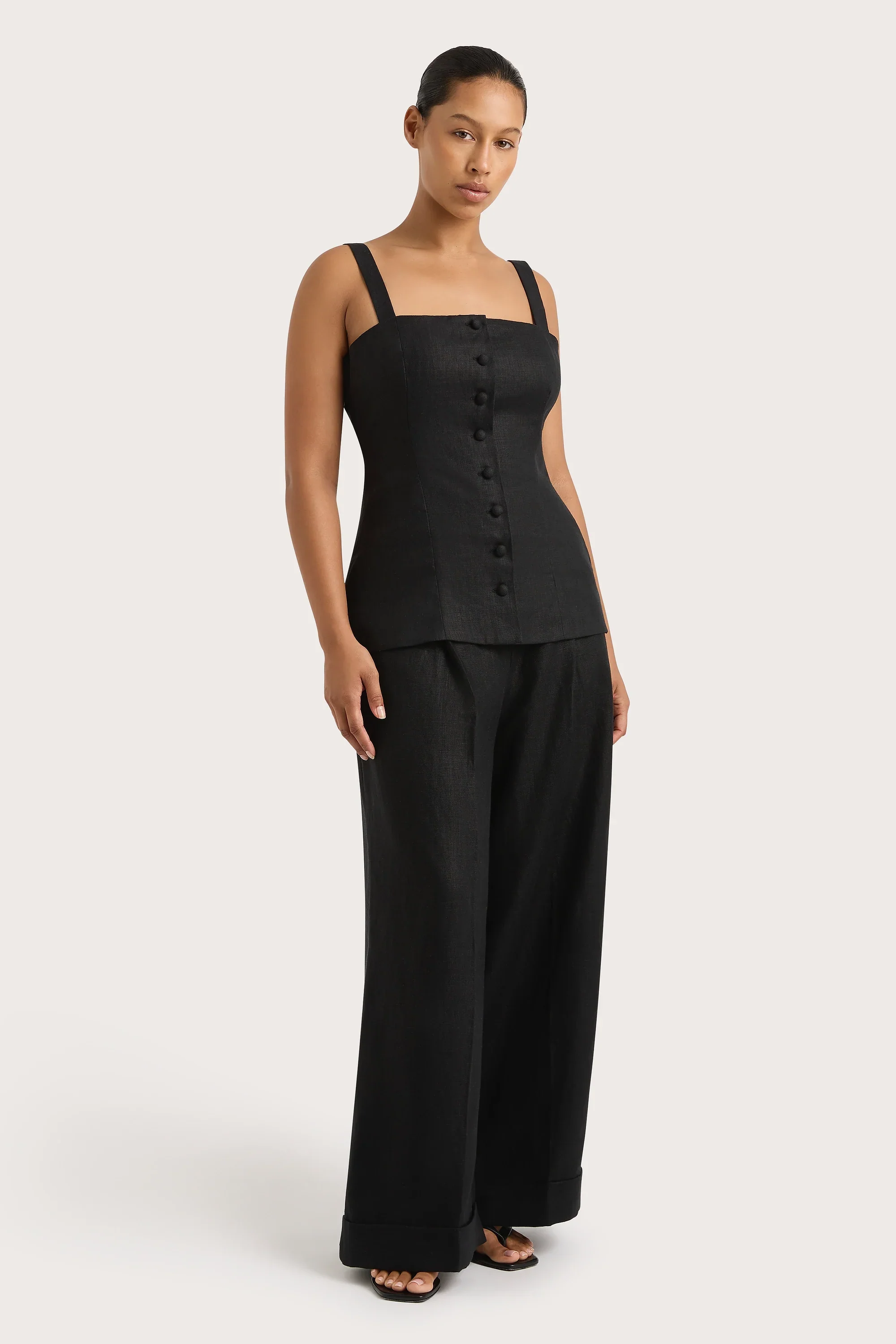 Faithfull - Corbiere Vest Black - Final Sale - Image 6