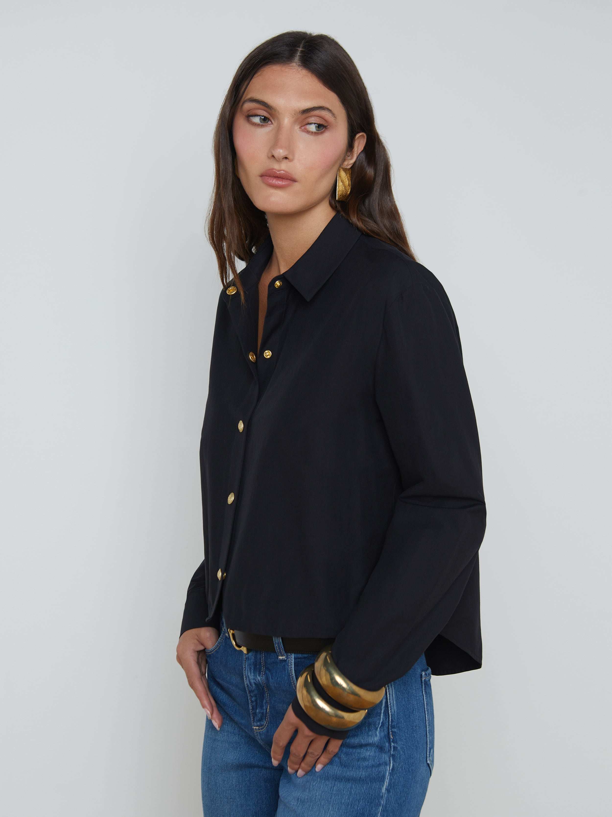 L'AGENCE - Cosette Shirt - Image 4