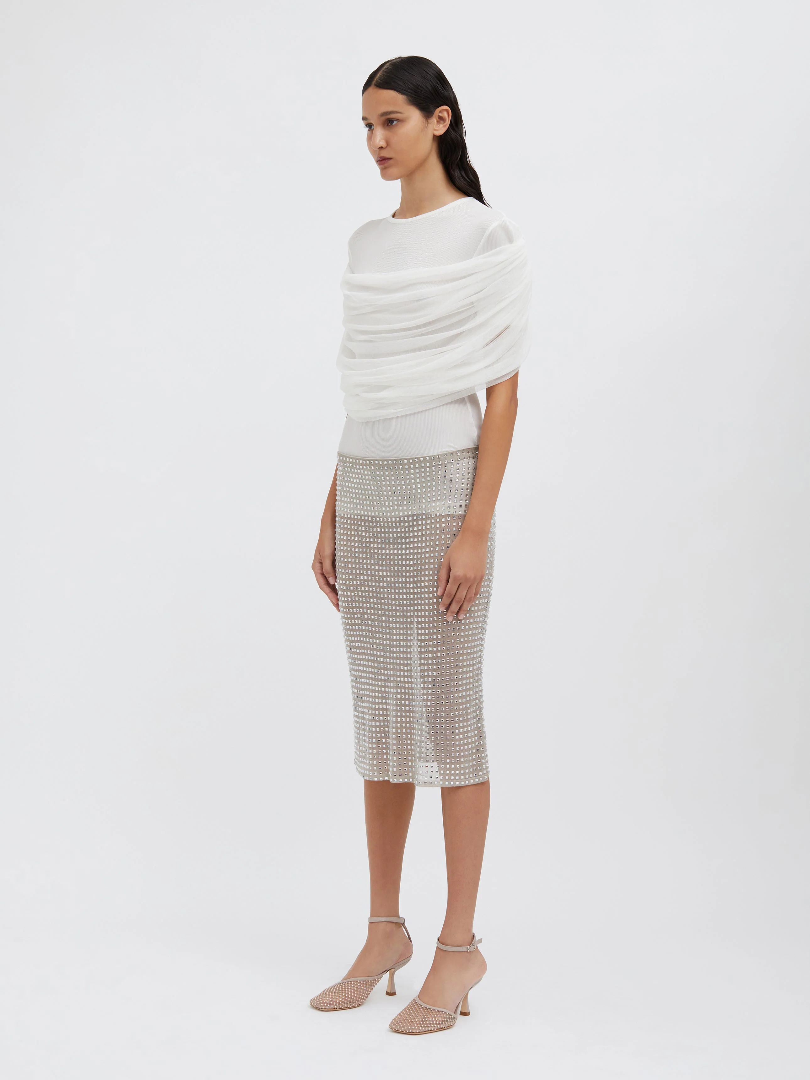 Christopher Esber - Cristalla Knit Skirt - Image 2