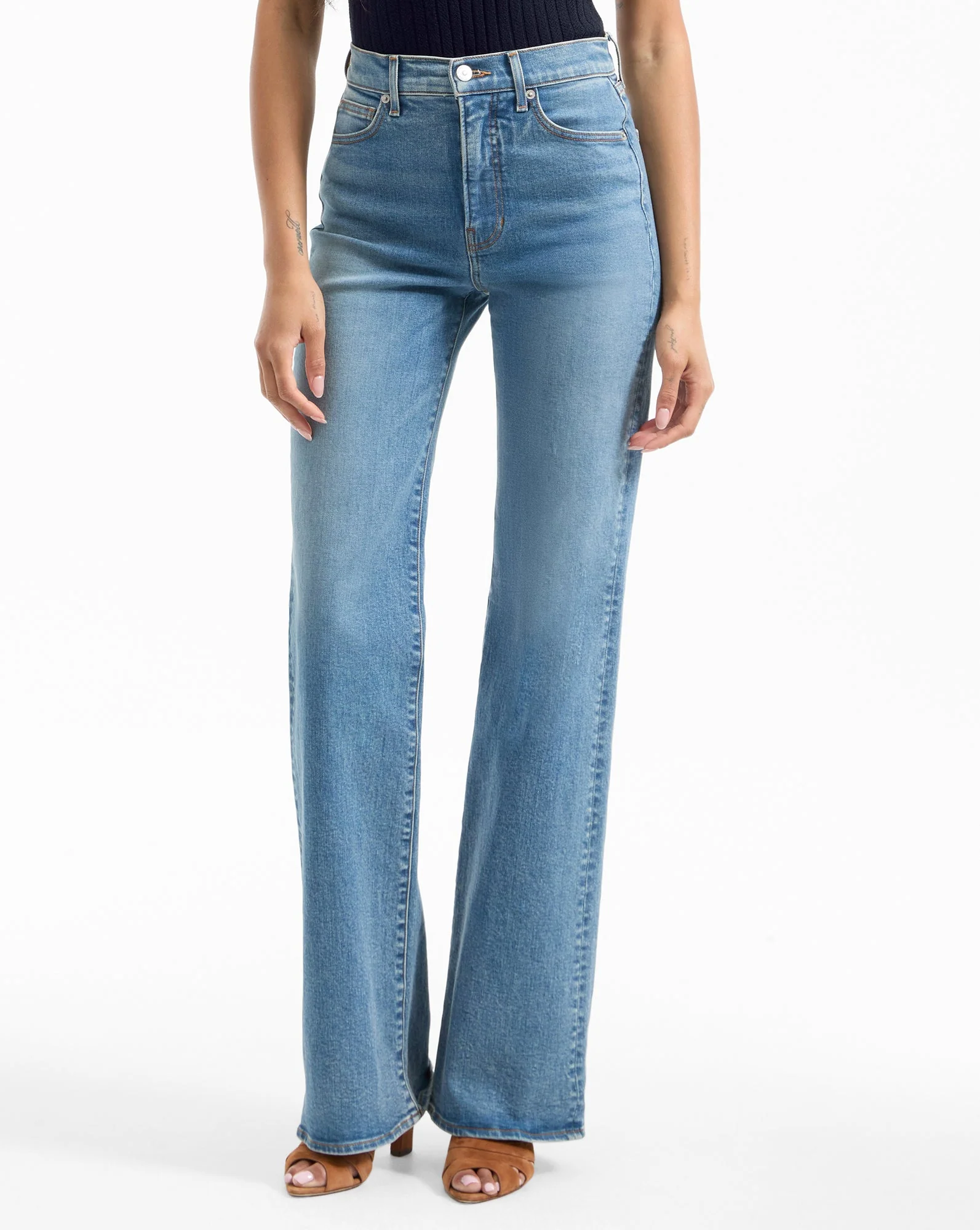Veronica Beard - Crosbie Slim Wide-Leg Jean - Image 2
